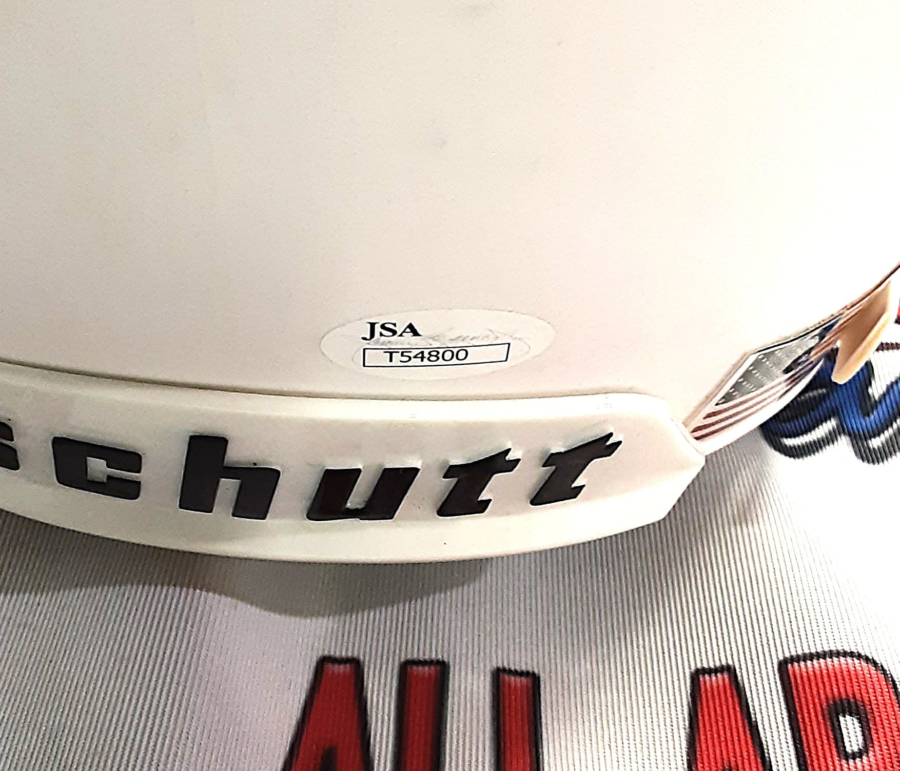 CJ Anderson Authentic Signed Autographed Full Size Helmet JSA-
