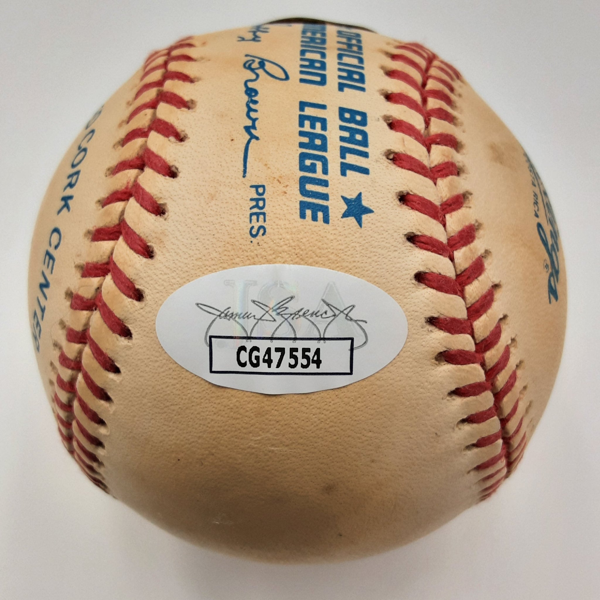 Jose Canseco Authentic Signed Baseball Autographed JSA