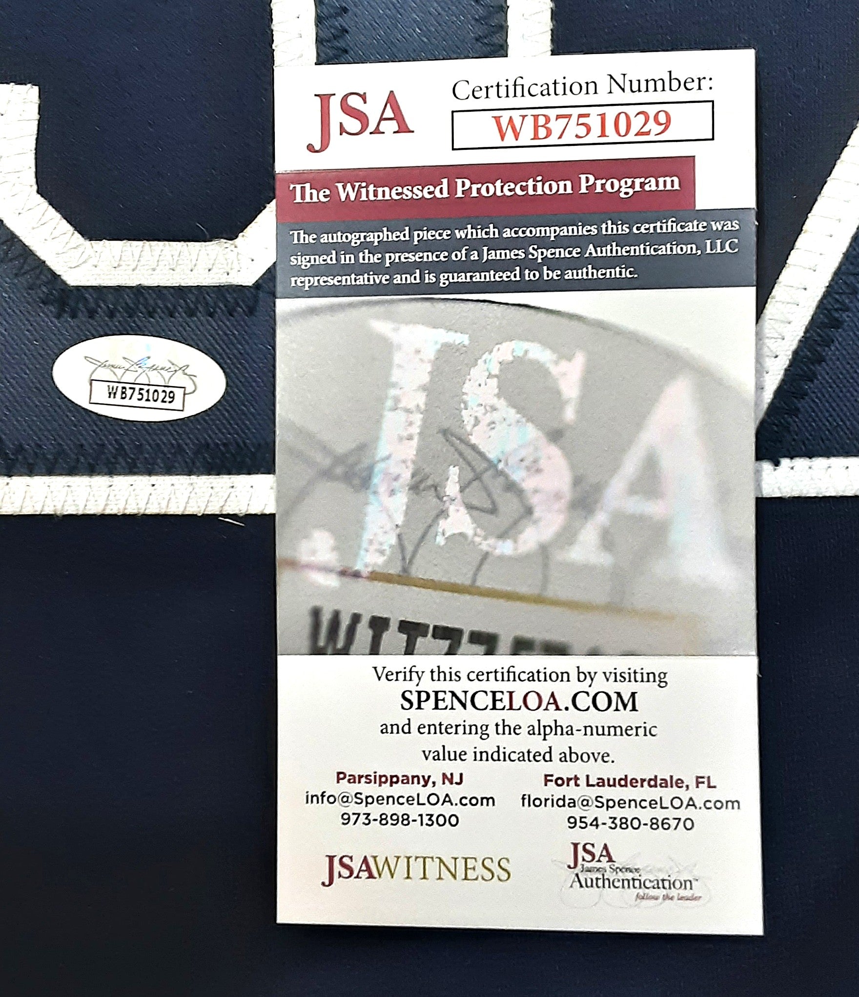 Drew Rasmussen Signed Pro Style Jersey Autographed JSA R1