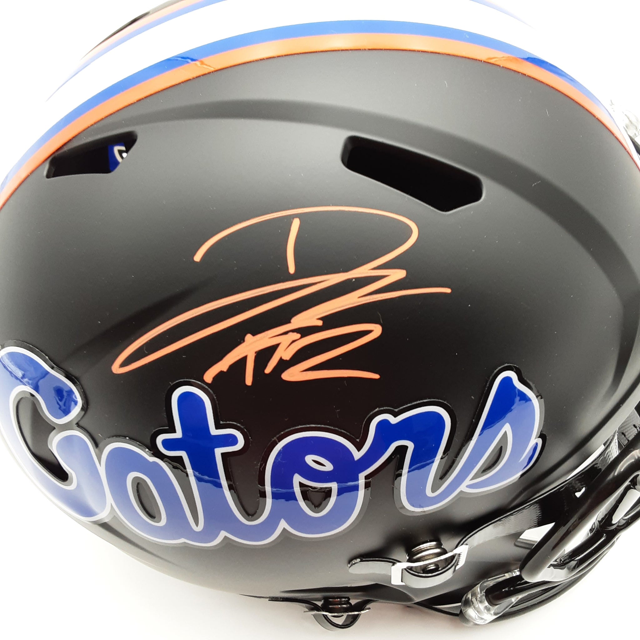 DJ Lagway Authentic Signed Autographed Full-size Replica Helmet Beckett