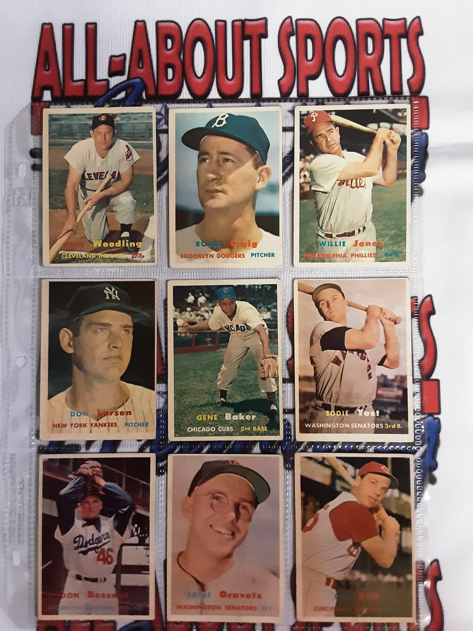 1957 Topps Complete Collection 395 of 407 Cards