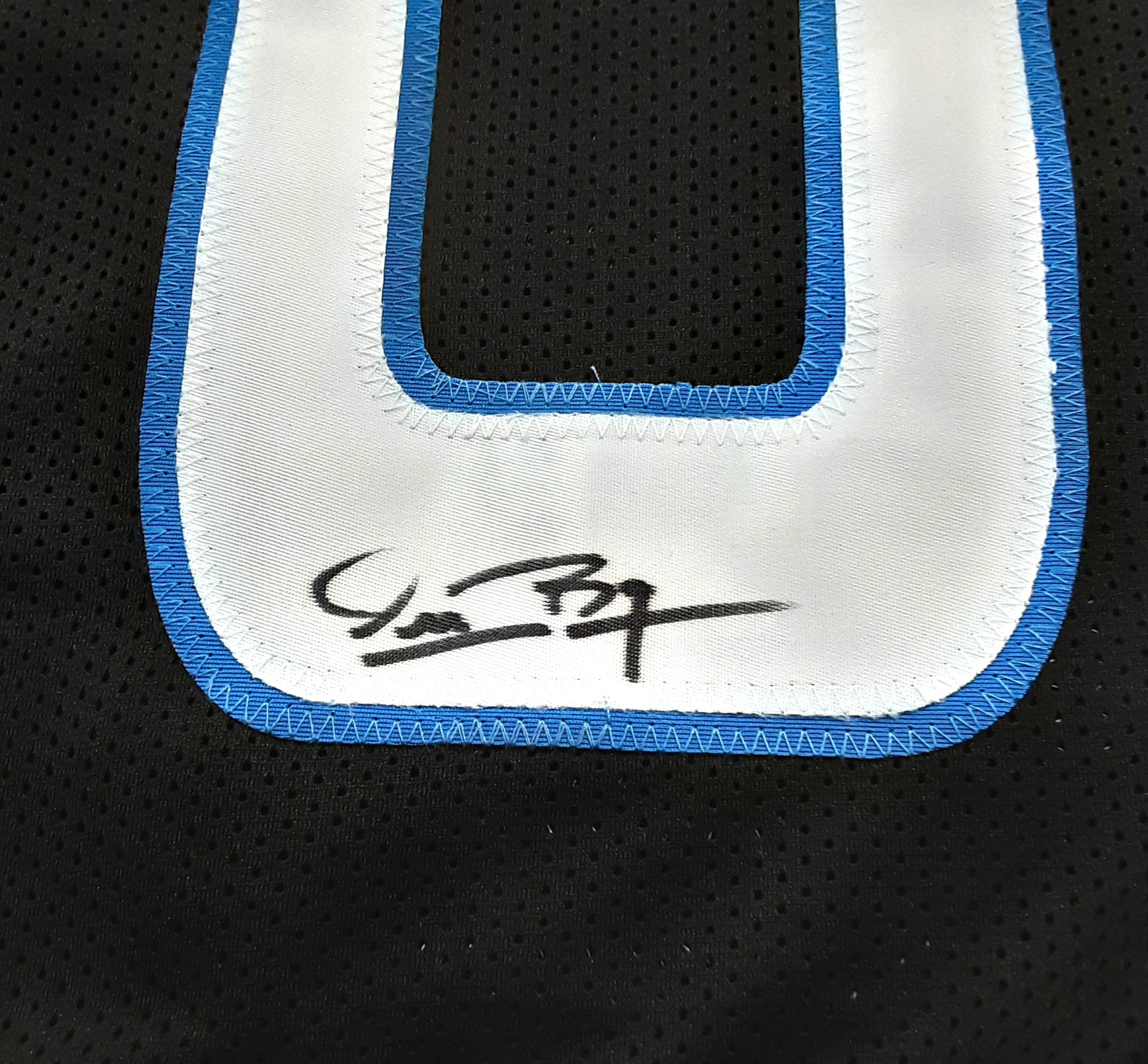 Tyrone Muggsy Bogues Authentic Signed Pro Style Jersey Autographed JSA R1