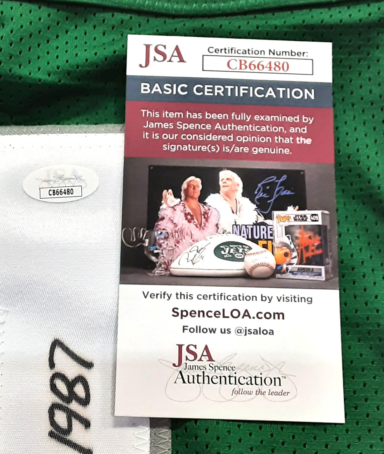 Wilbert Montgomery Authentic Signed Pro Style Jersey Autographed with Inscription JSA R1