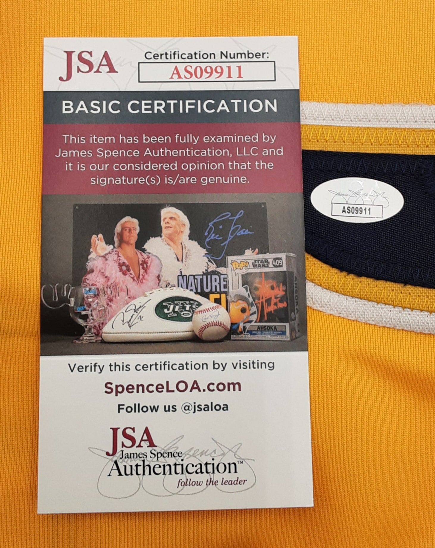 Ryan Johansen Authentic Signed Pro Style Jersey Autographed JSA