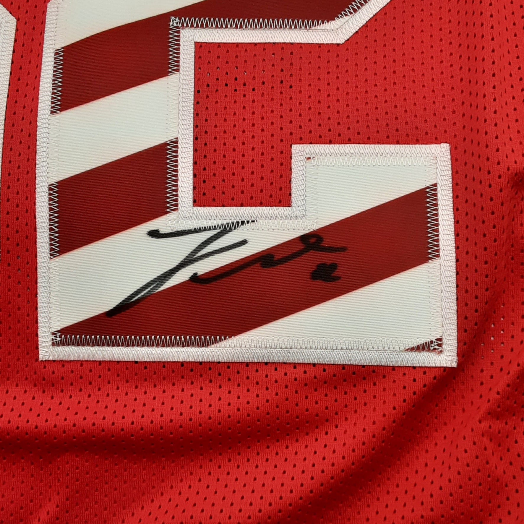 Tyrann Mathieu Authentic Signed Pro Style Jersey Autographed JSA R1