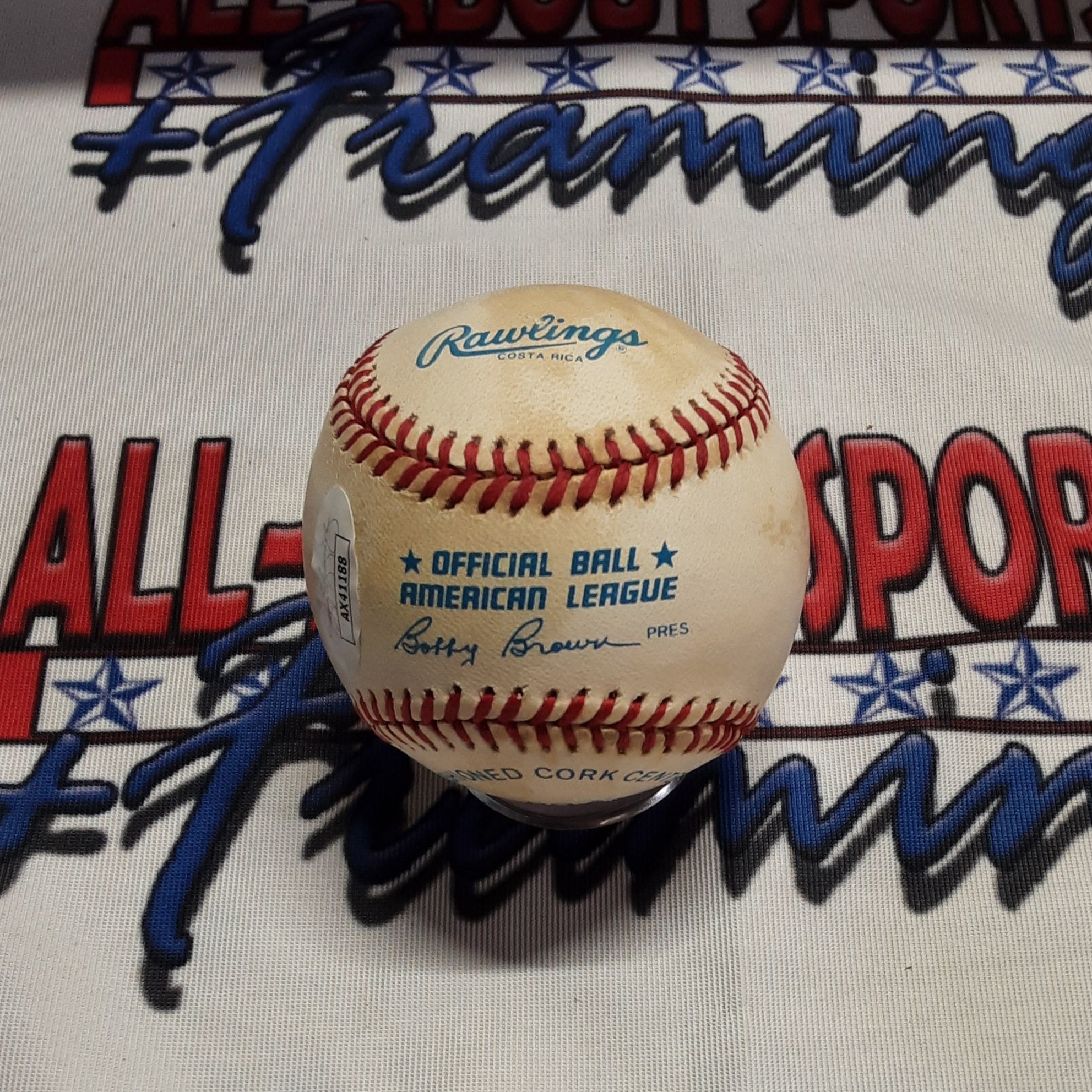 Ken Griffey Jr. Authentic Signed Baseball Autographed JSA-
