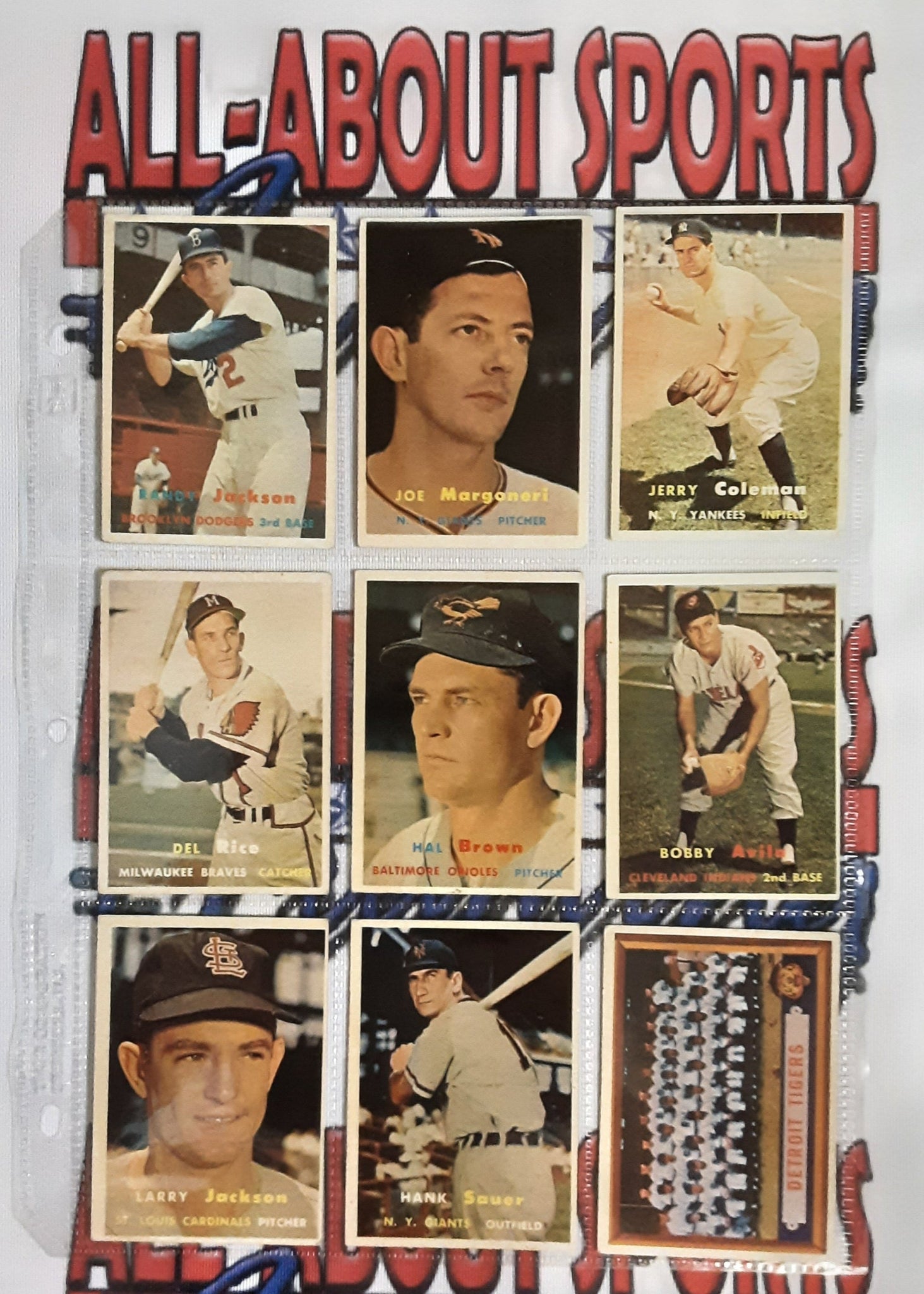 1957 Topps Complete Collection 395 of 407 Cards