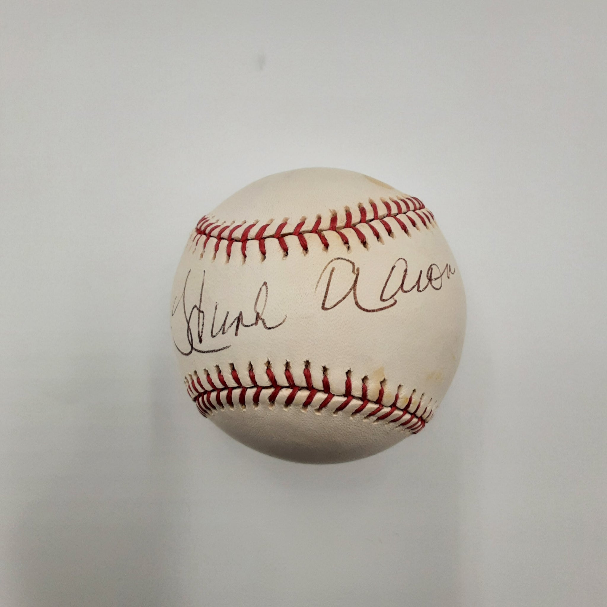 Hank Aaron Authentic Signed Baseball Autographed JSA/LOA
