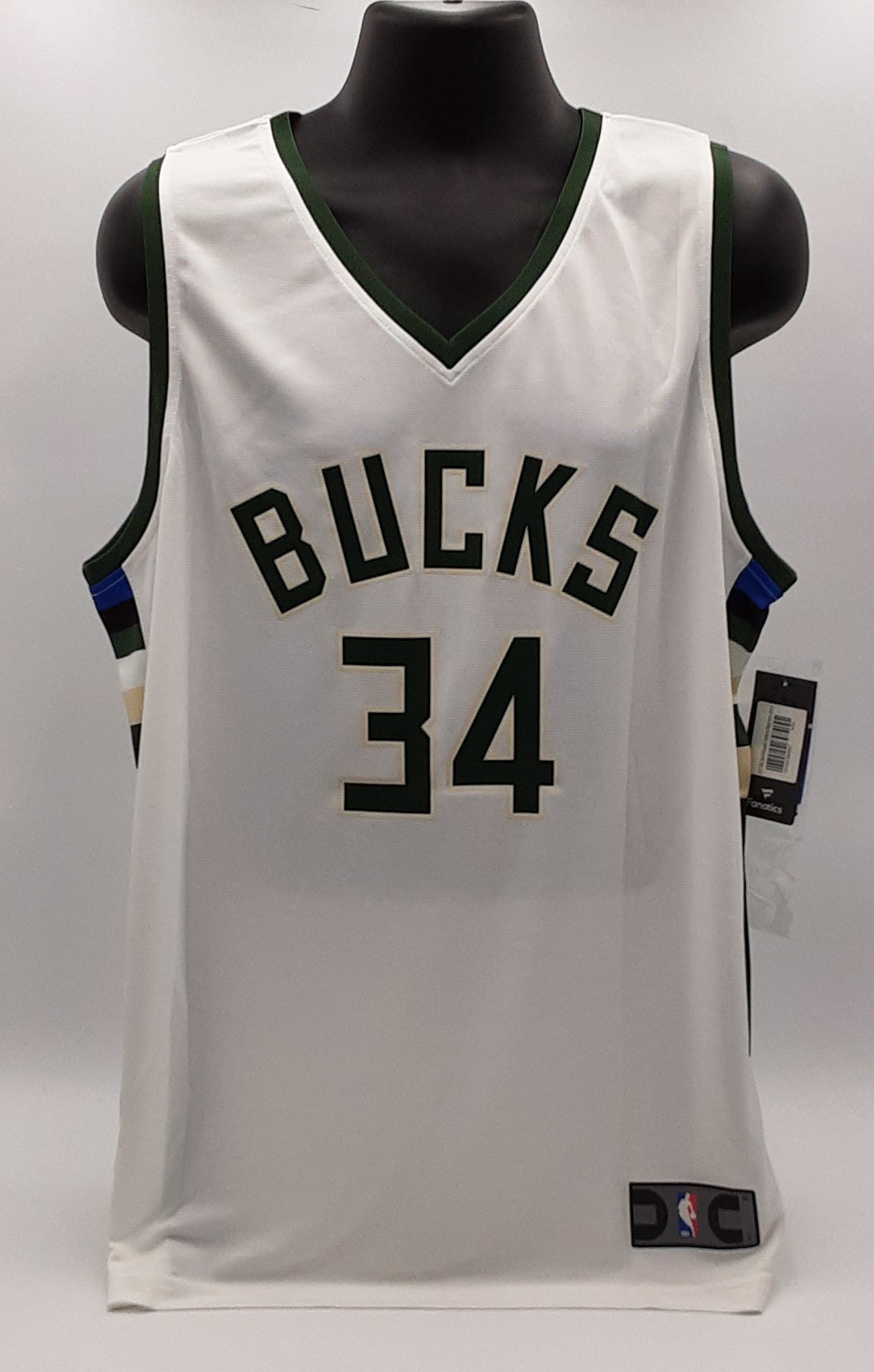 Giannis Antetokounmpo Authentic Signed Pro Style Jersey Autographed JSA R1