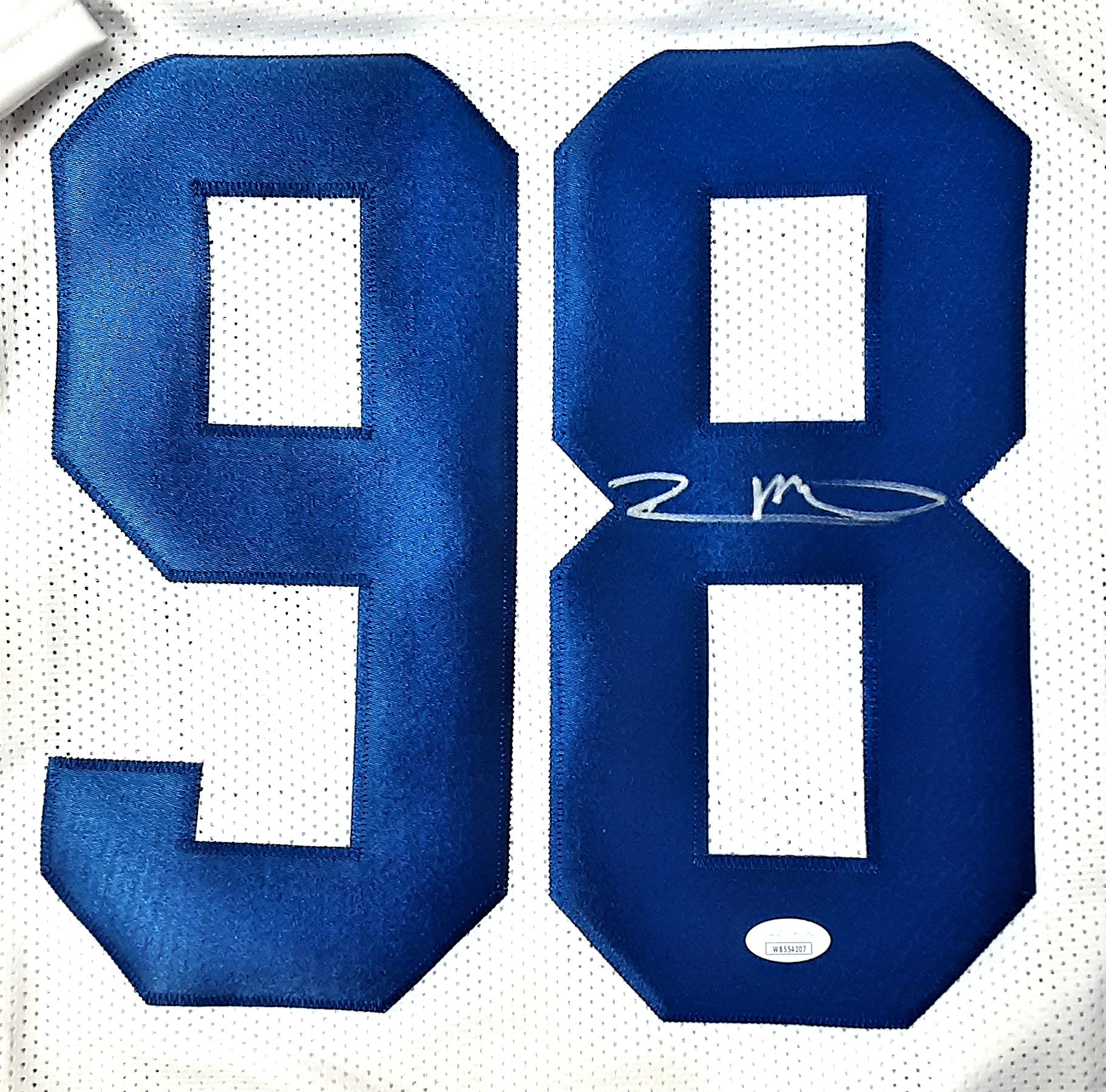 Robert Mathis Authentic Signed Pro Style Jersey Autographed JSA-