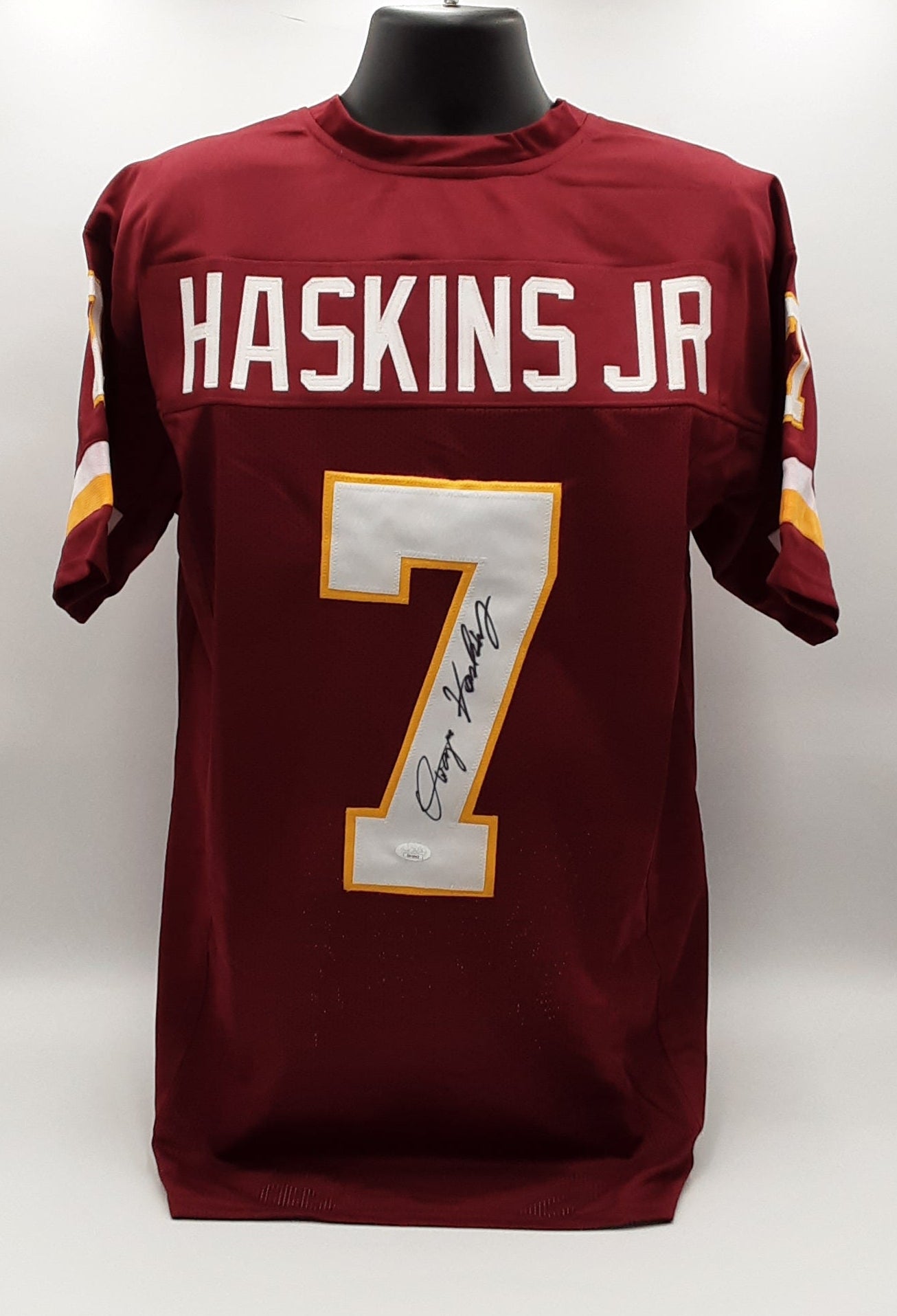 Dwayne Haskins Jr Authentic Signed Pro Style Jersey Autographed JSA R1