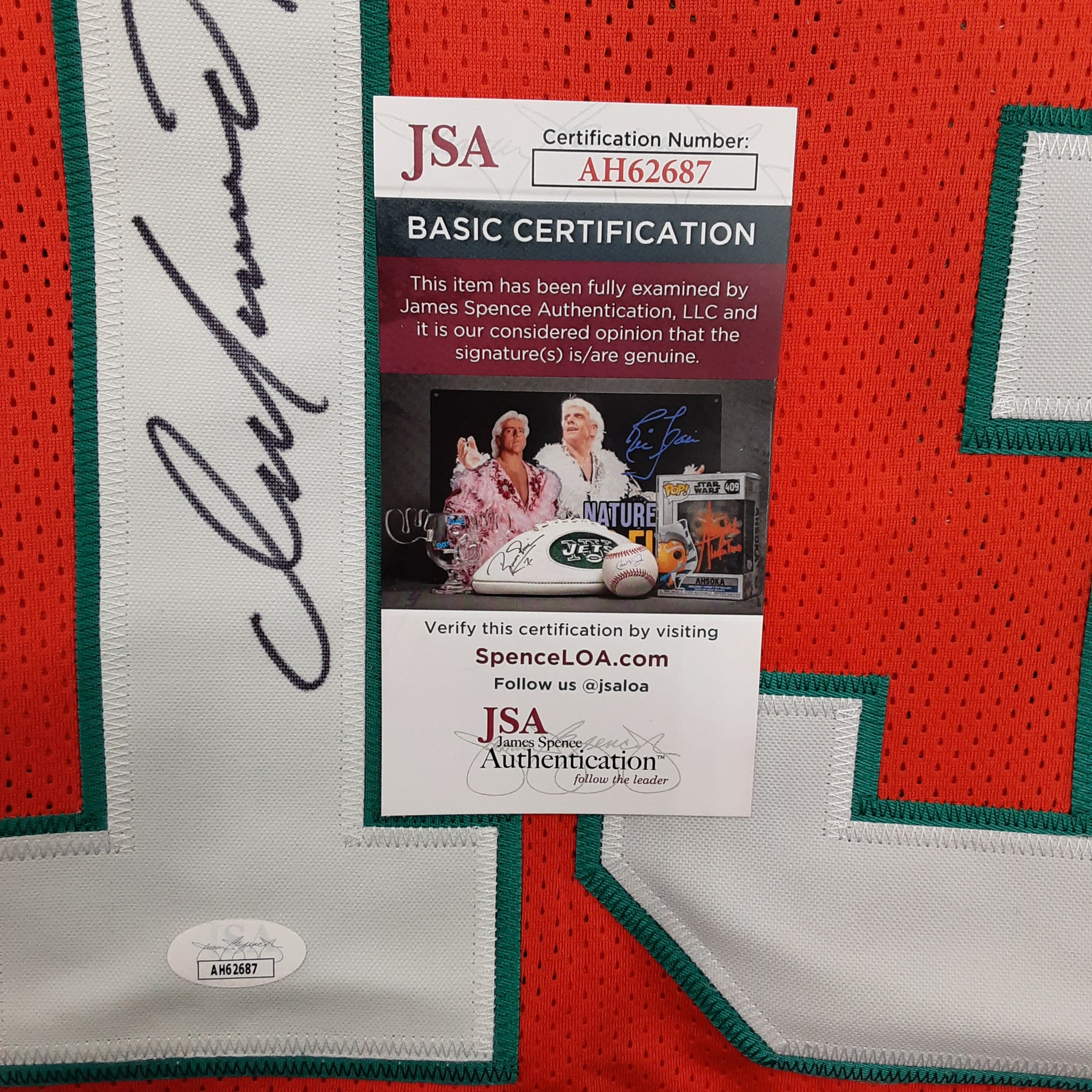 Dan Marino Authentic Signed Pro Style Jersey Autographed JSA R1