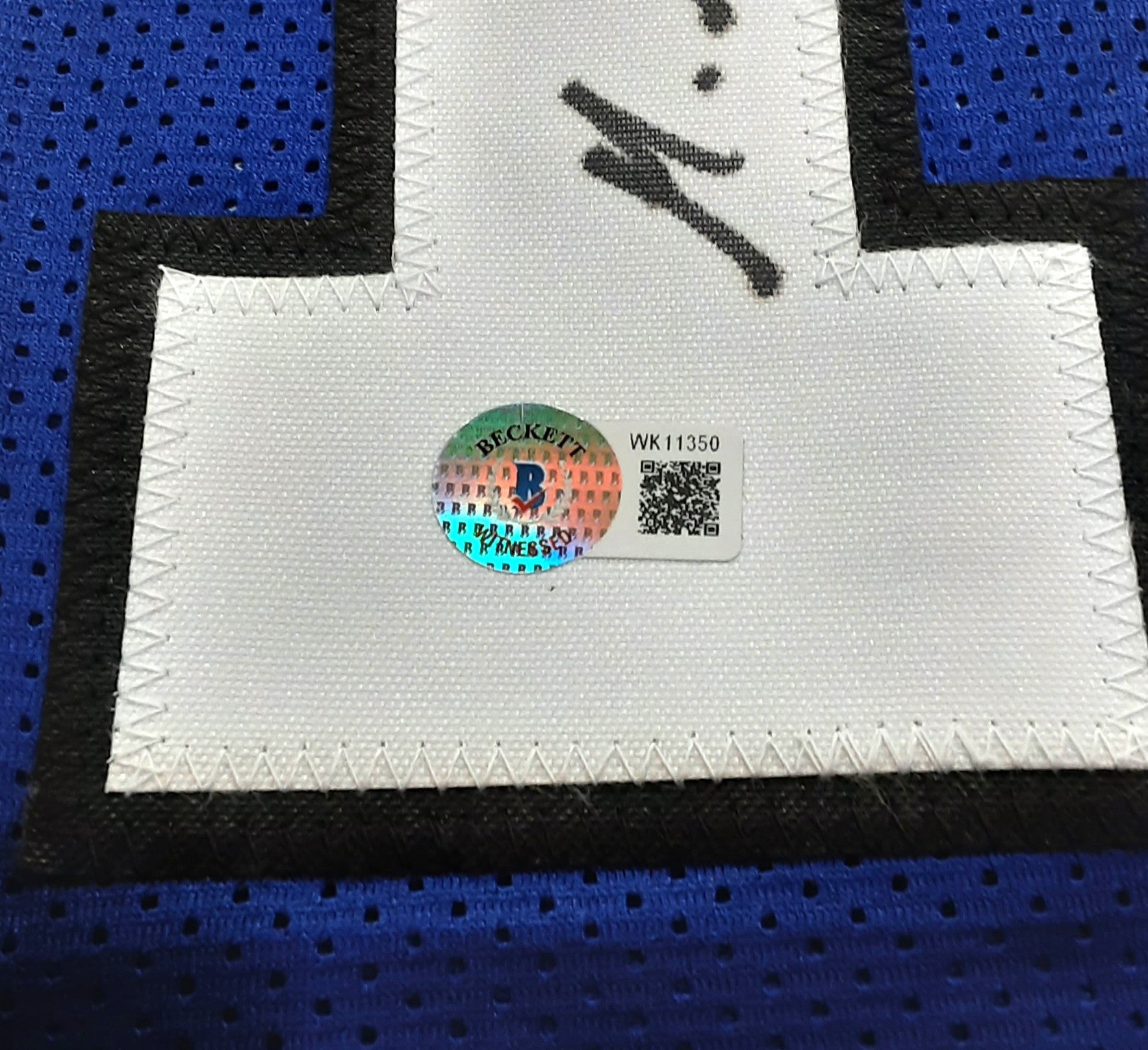 Michael Pittman Jr Authentic Signed Pro Style Jersey Autographed Beckett R1