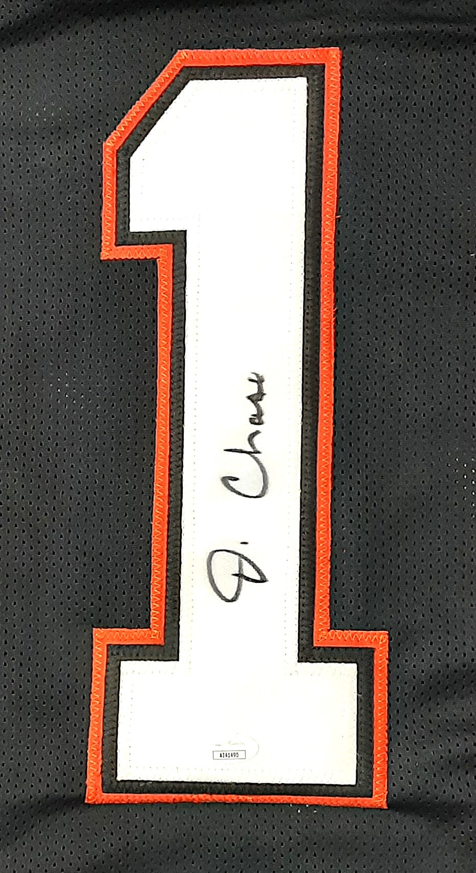 Jamar Chase Authentic Signed Pro Style Jersey Autographed JSA R1