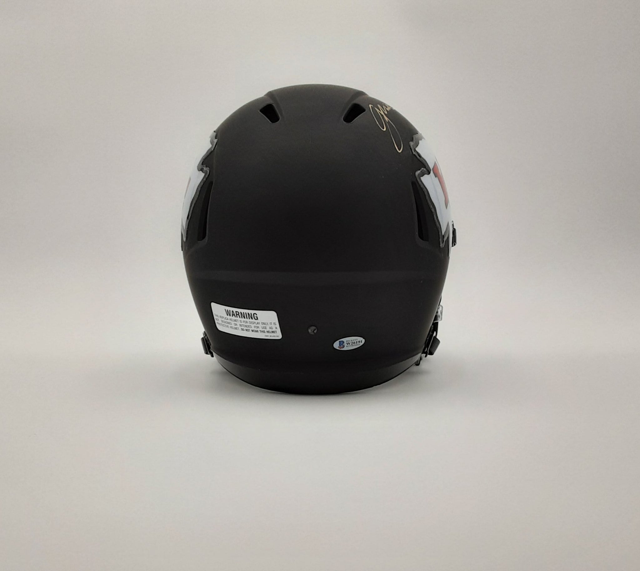Gardner Minshew Authentic Signed Autographed Full-size Replica Helmet Beckett