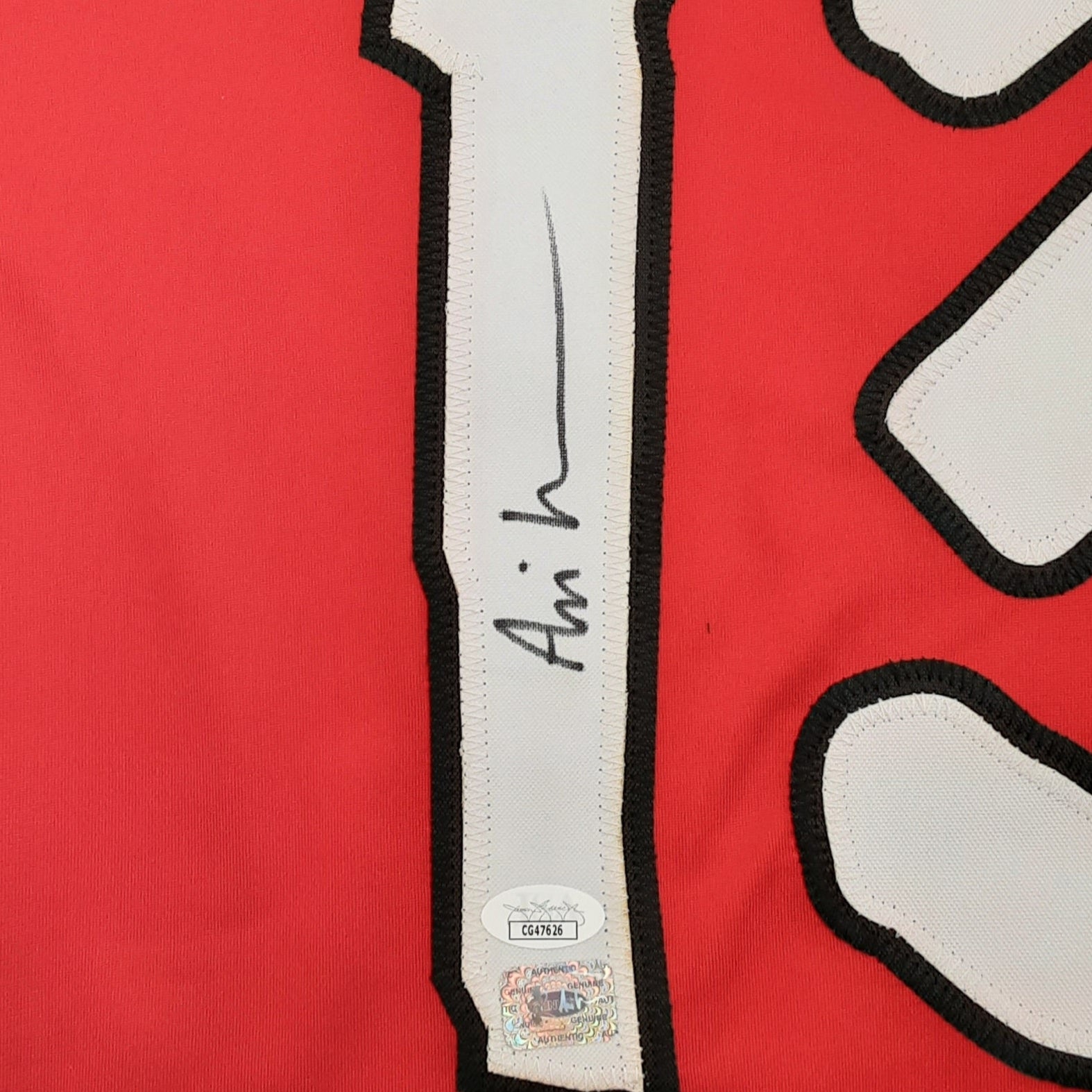 Ari Lehman Actor Authentic Signed Pro Style Jersey Autographed JSA