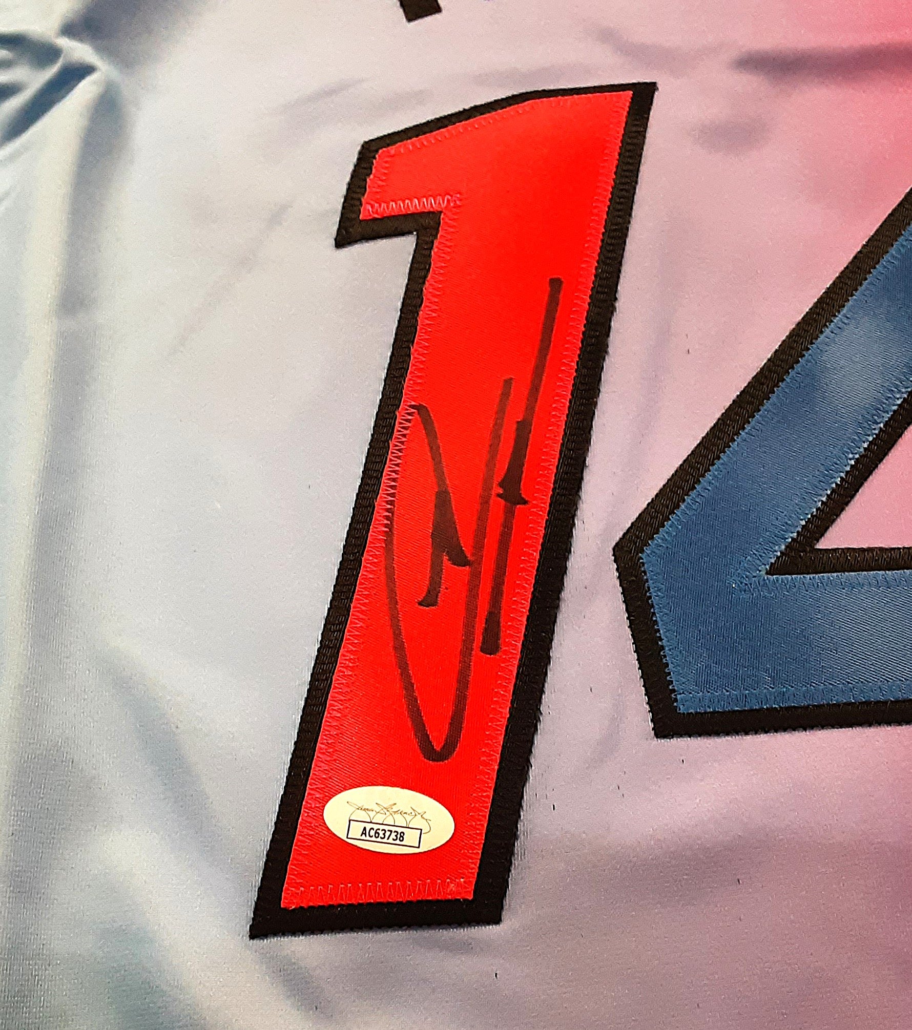 Tyler Herro Authentic Signed Pro Style Jersey Autographed JSA R1