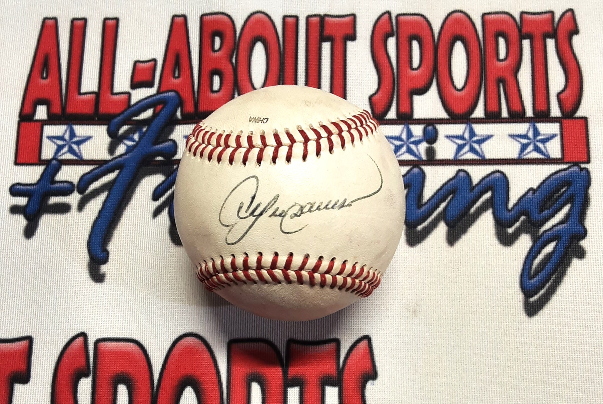 Andre Dawson Authentic Signed Baseball Autographed JSA.