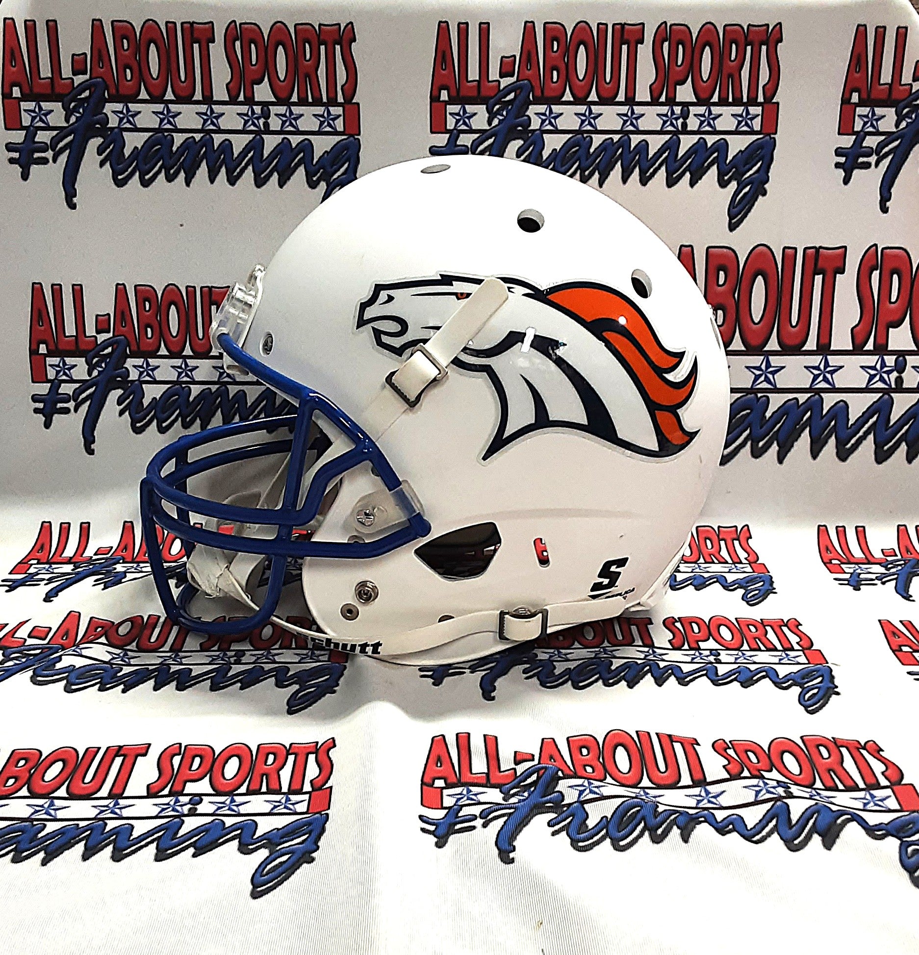 CJ Anderson Authentic Signed Autographed Full Size Helmet JSA-