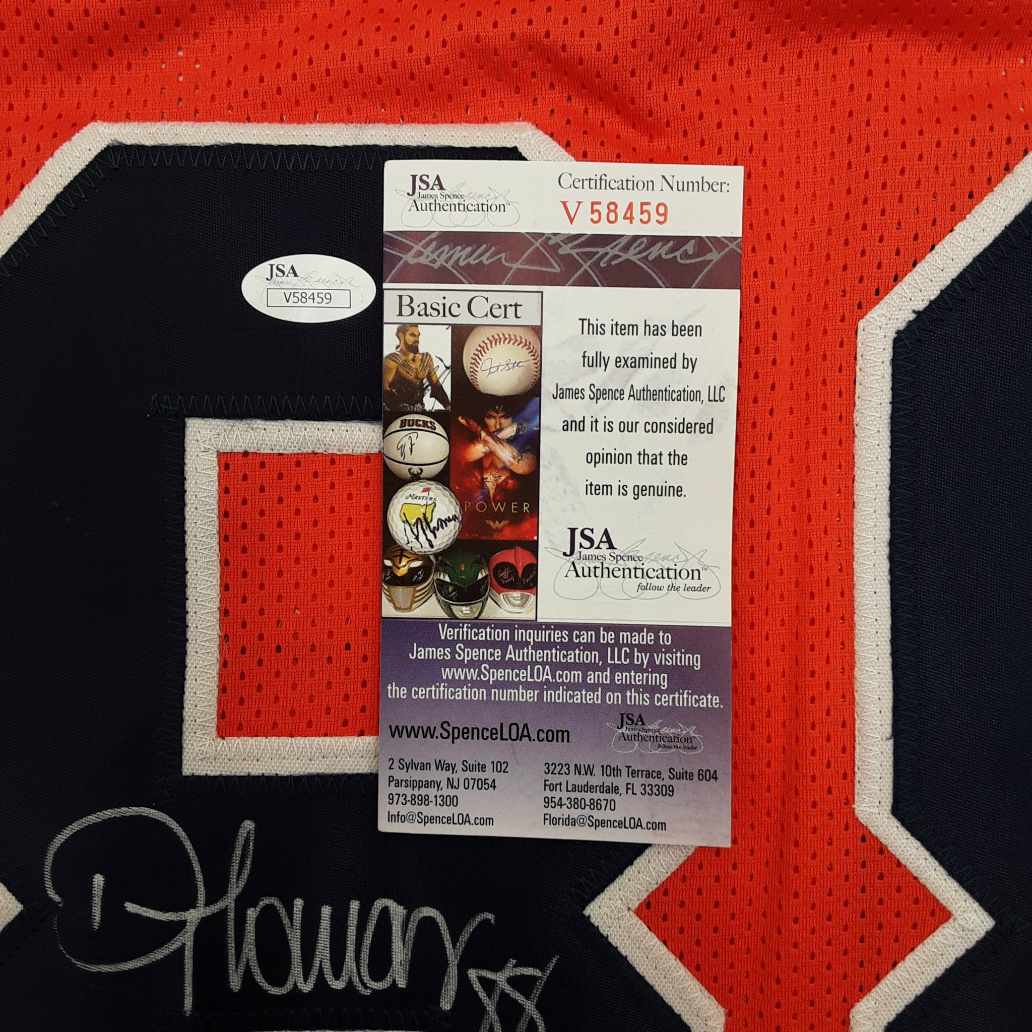 DeMaryius Thomas Authentic Signed Pro Style Jersey Autographed JSA R1