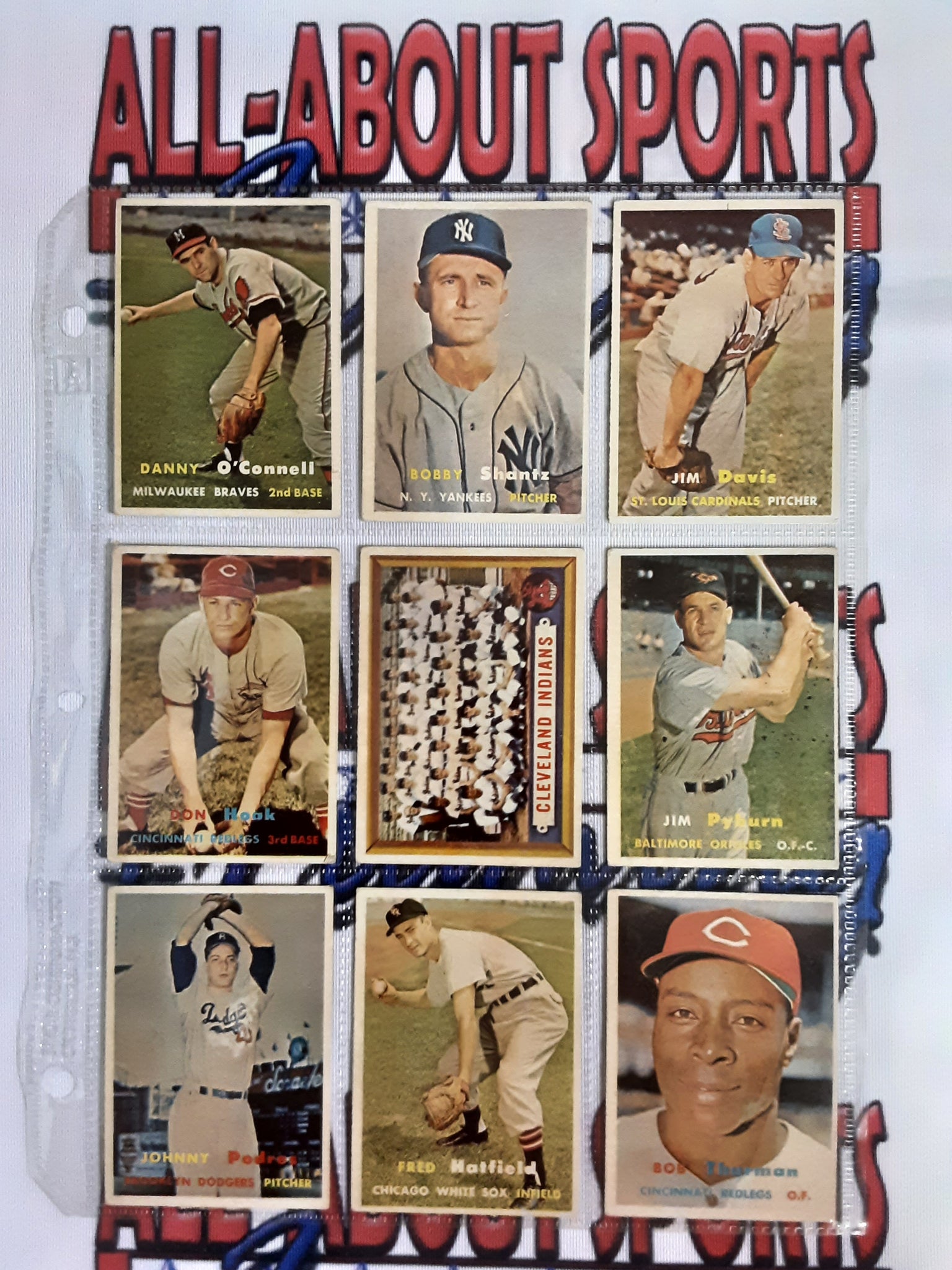 1957 Topps Complete Collection 395 of 407 Cards