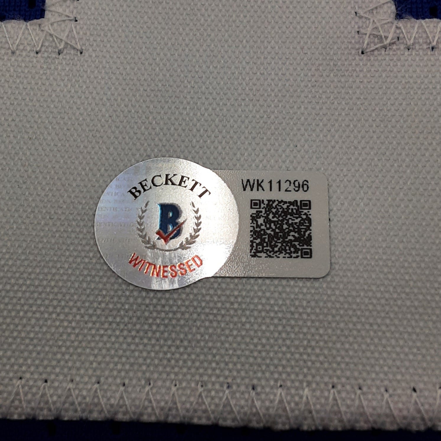 Michael Pittman Jr Authentic Signed Pro Style Jersey Autographed Beckett