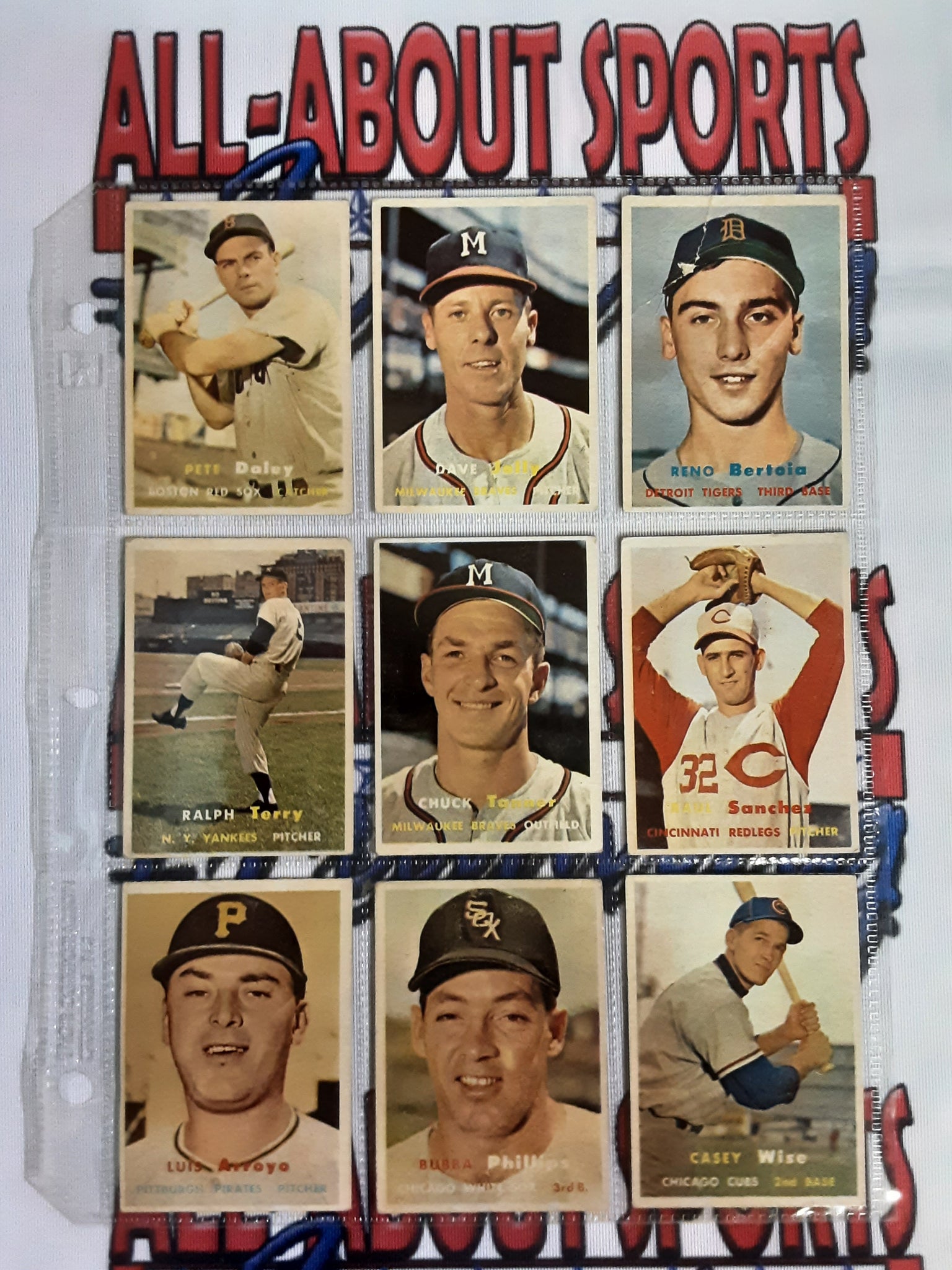 1957 Topps Complete Collection 395 of 407 Cards