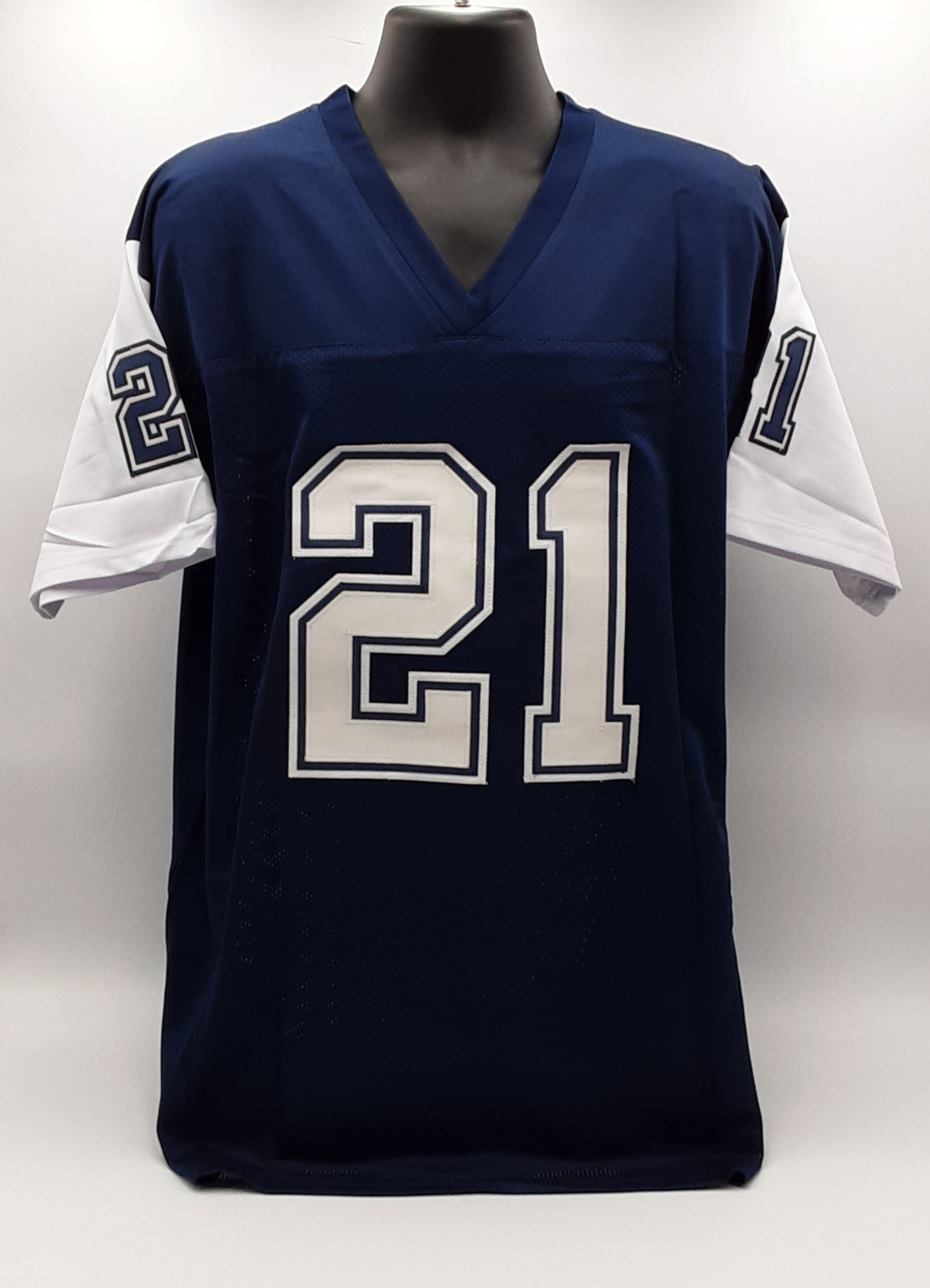Deion Sanders Authentic Signed Pro Style Jersey Autographed Beckett R1