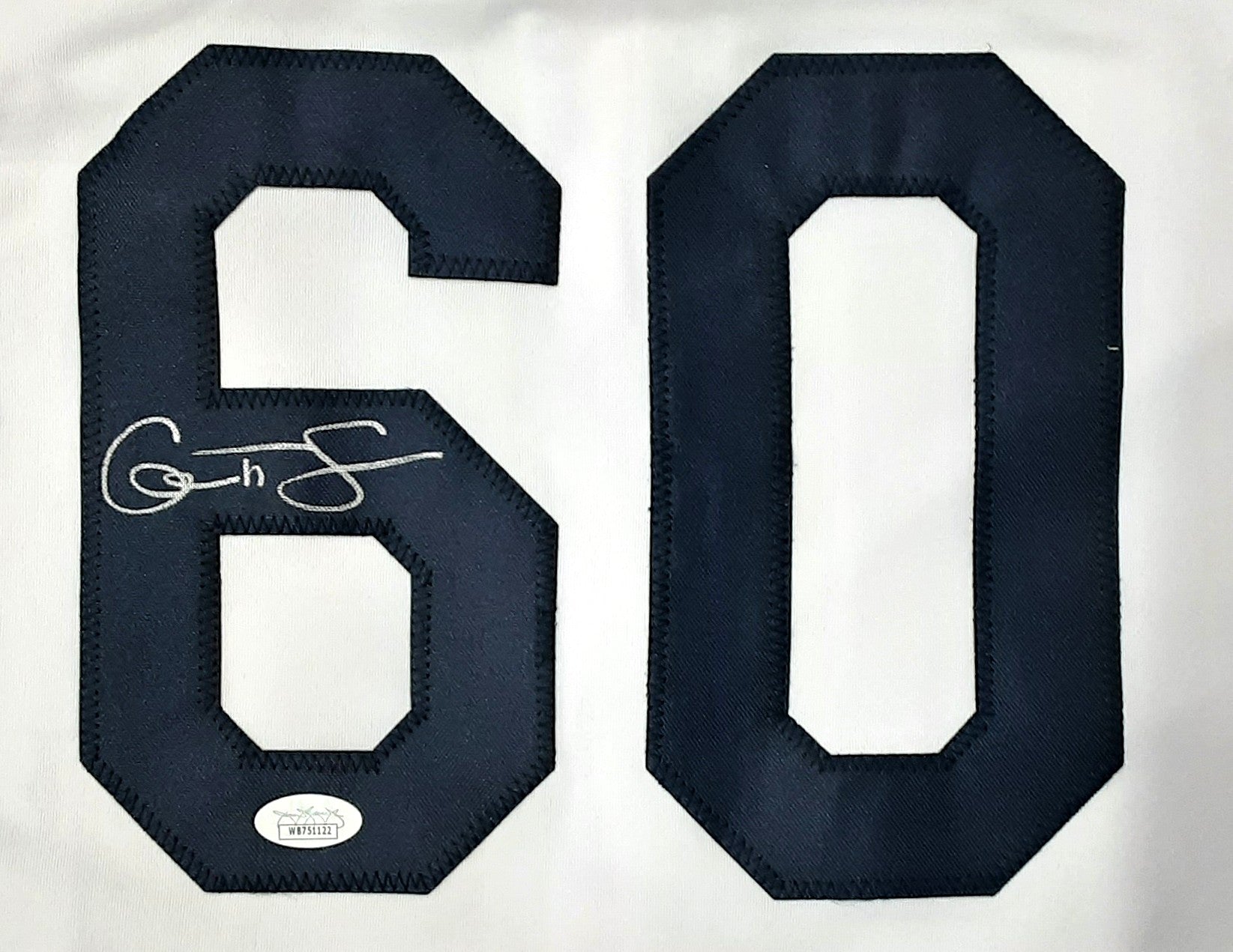 Garrett Cleavinger Signed Pro Style Jersey Autographed JSA
