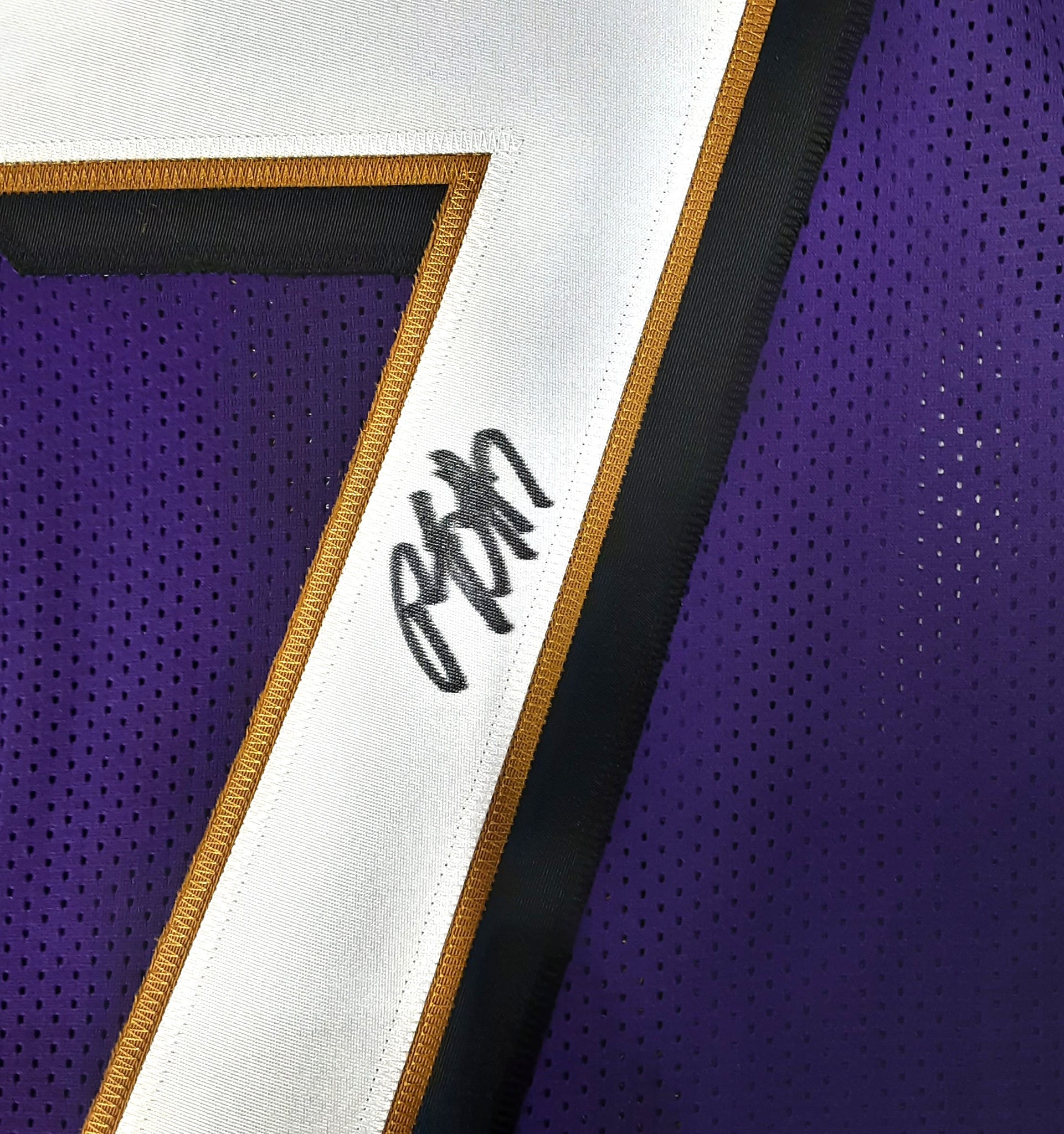 Rashod Bateman Authentic Signed Pro Style Jersey Autographed Beckett R1