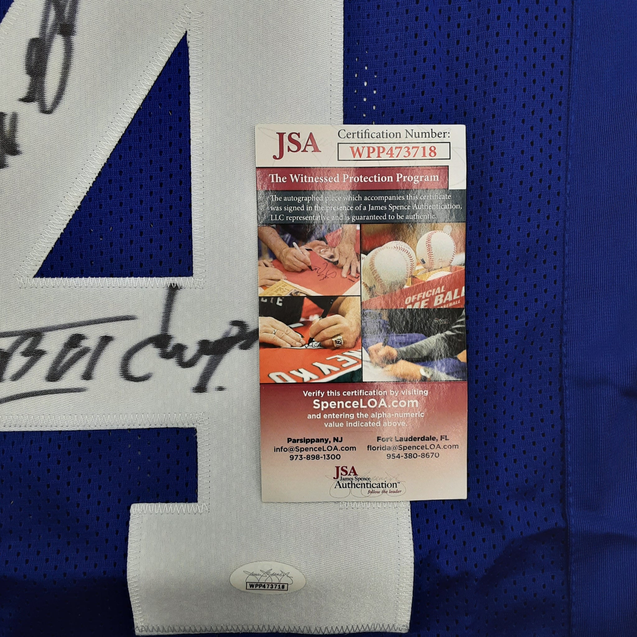 Cornell Green Authentic Signed Pro Style Jersey Autographed JSA R1