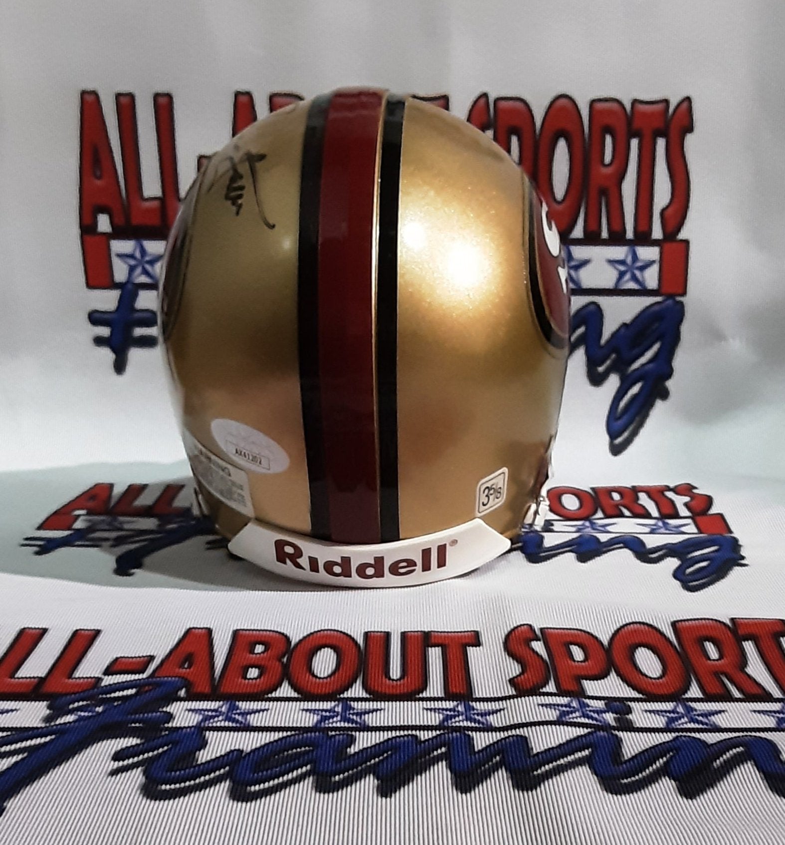 Ronnie Lott Authentic Signed Mini Helmet JSA