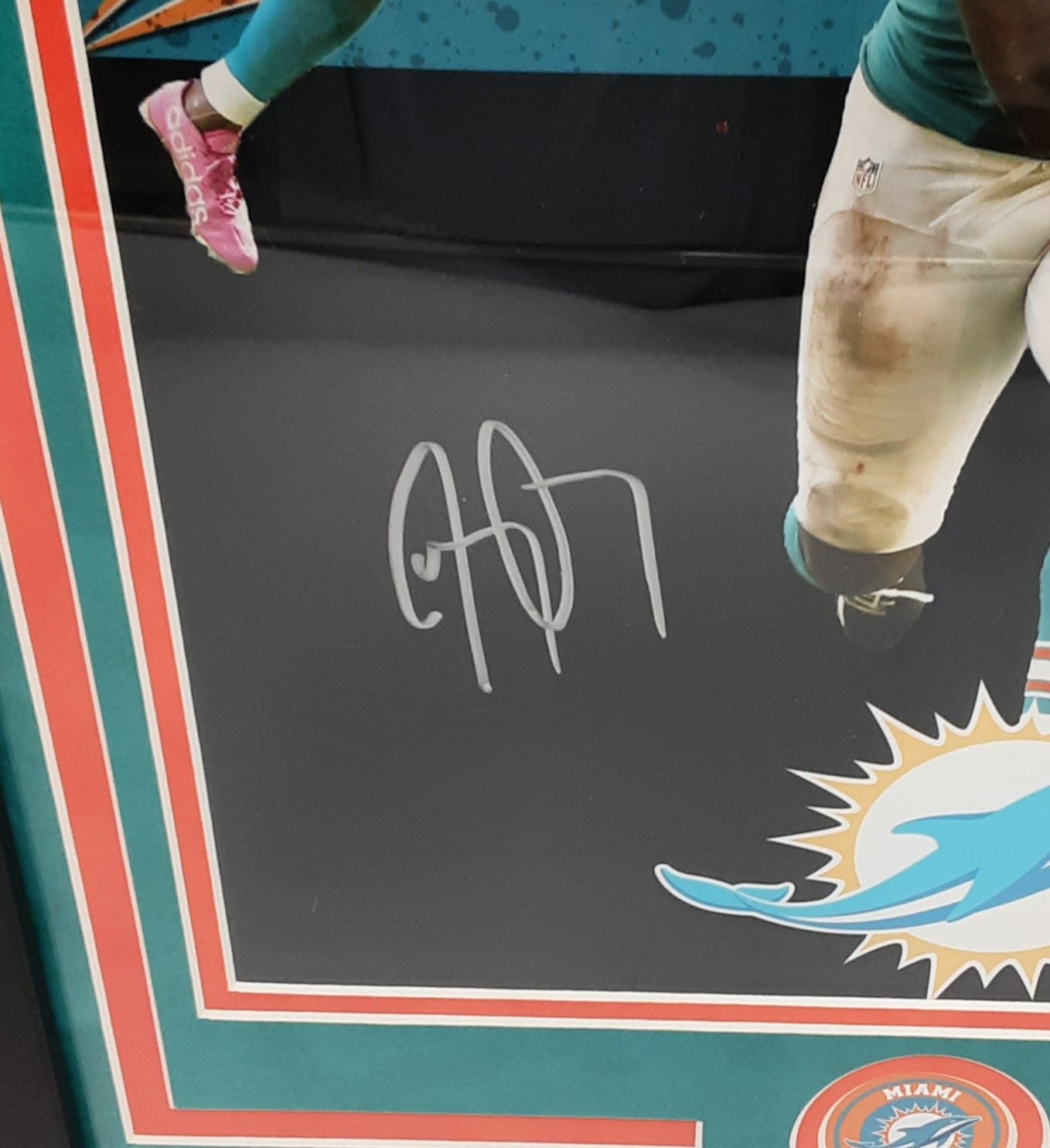 Jay Ajayi Authentic Signed Framed 11x14 Photo Autographed JSA