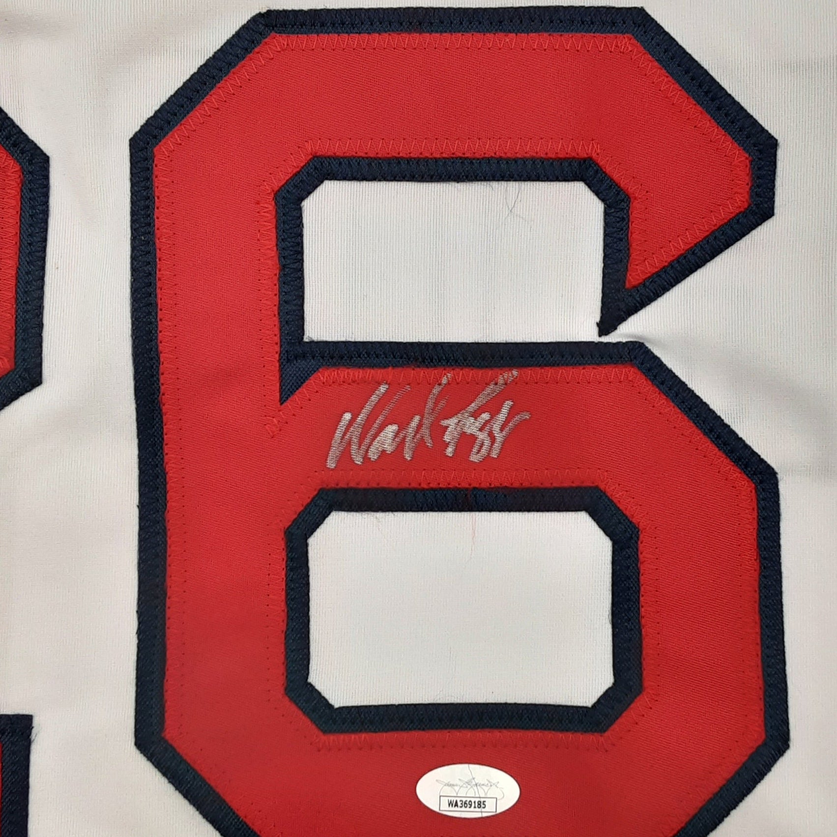 Wade Boggs Authentic Signed Pro Style Jersey Autographed JSA R1