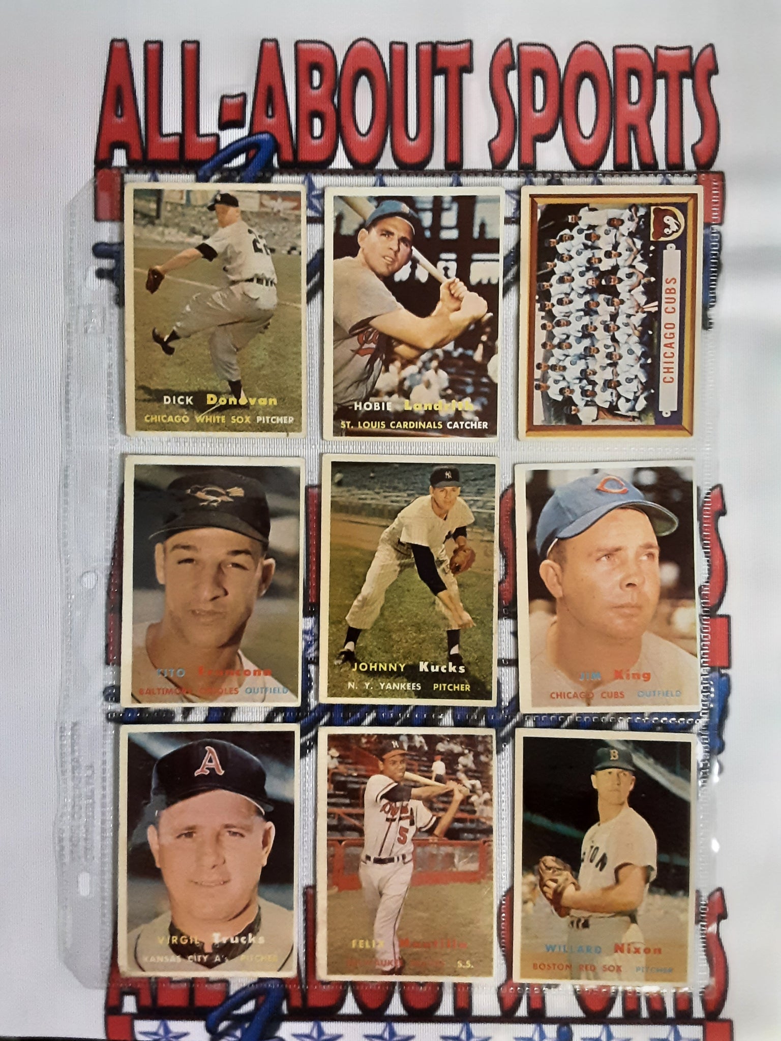 1957 Topps Complete Collection 395 of 407 Cards