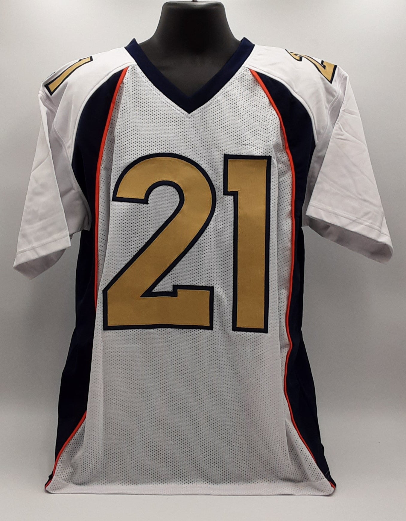 Aqib Talib Authentic Signed & Inscribed Pro Style Jersey Autographed JSA R1