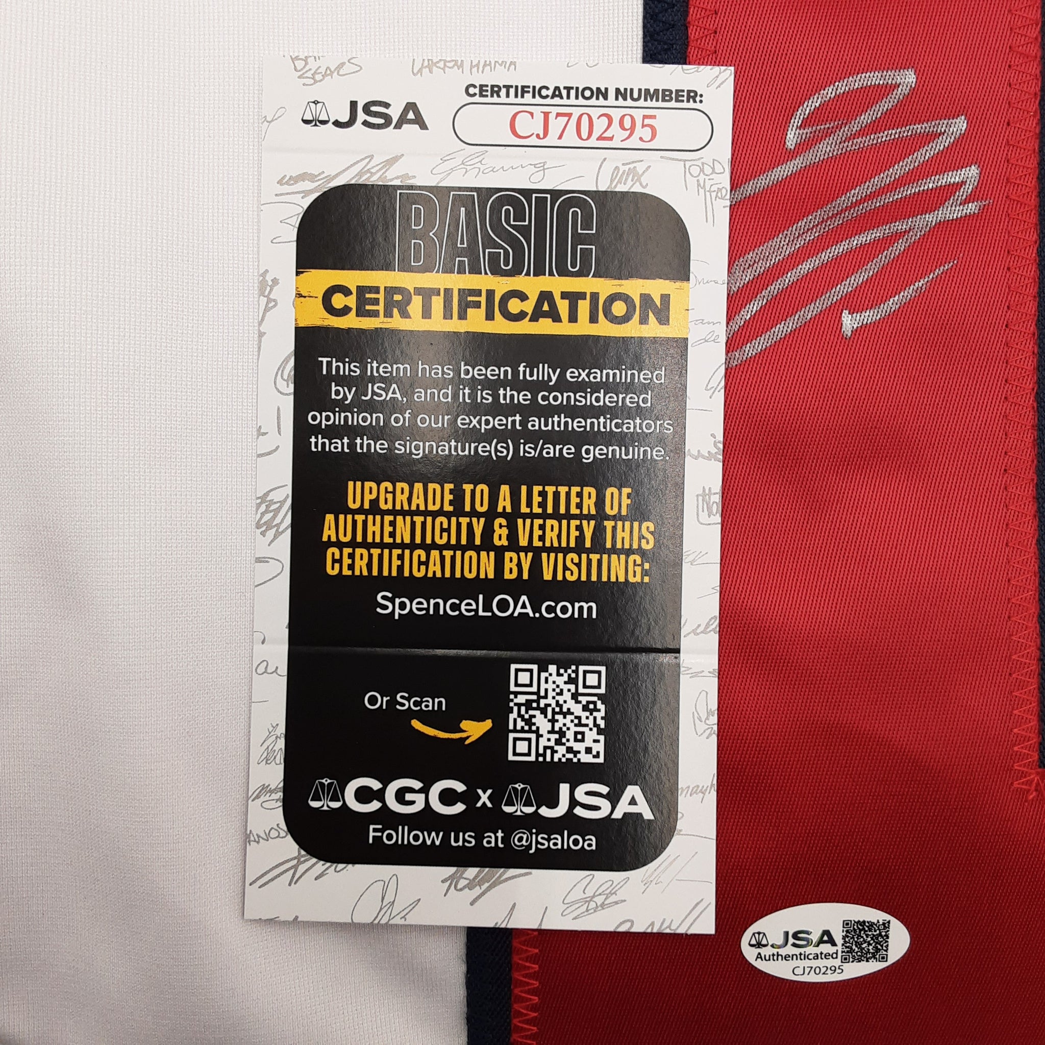 Aleksander Barkov Authentic Signed Pro Style Jersey Autographed JSA