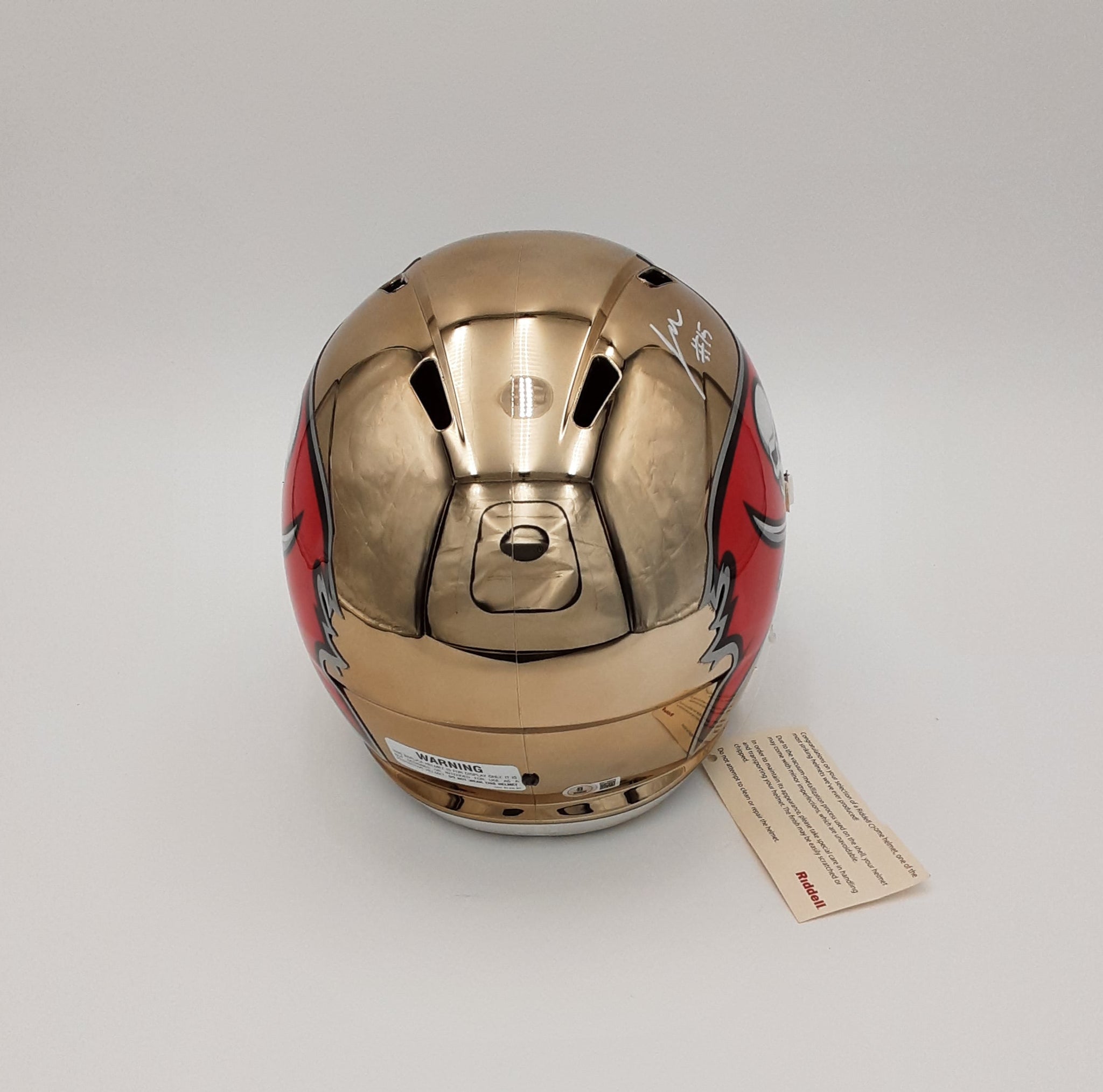 Jalen McMillan Signed Autographed Full-size Replica Helmet Beckett