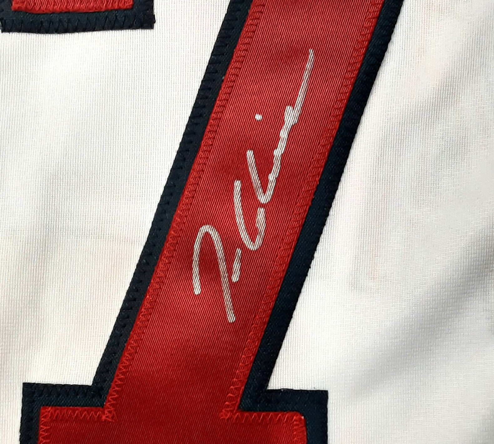 Tom Glavine Authentic Signed Pro Style Jersey Autographed JSA-