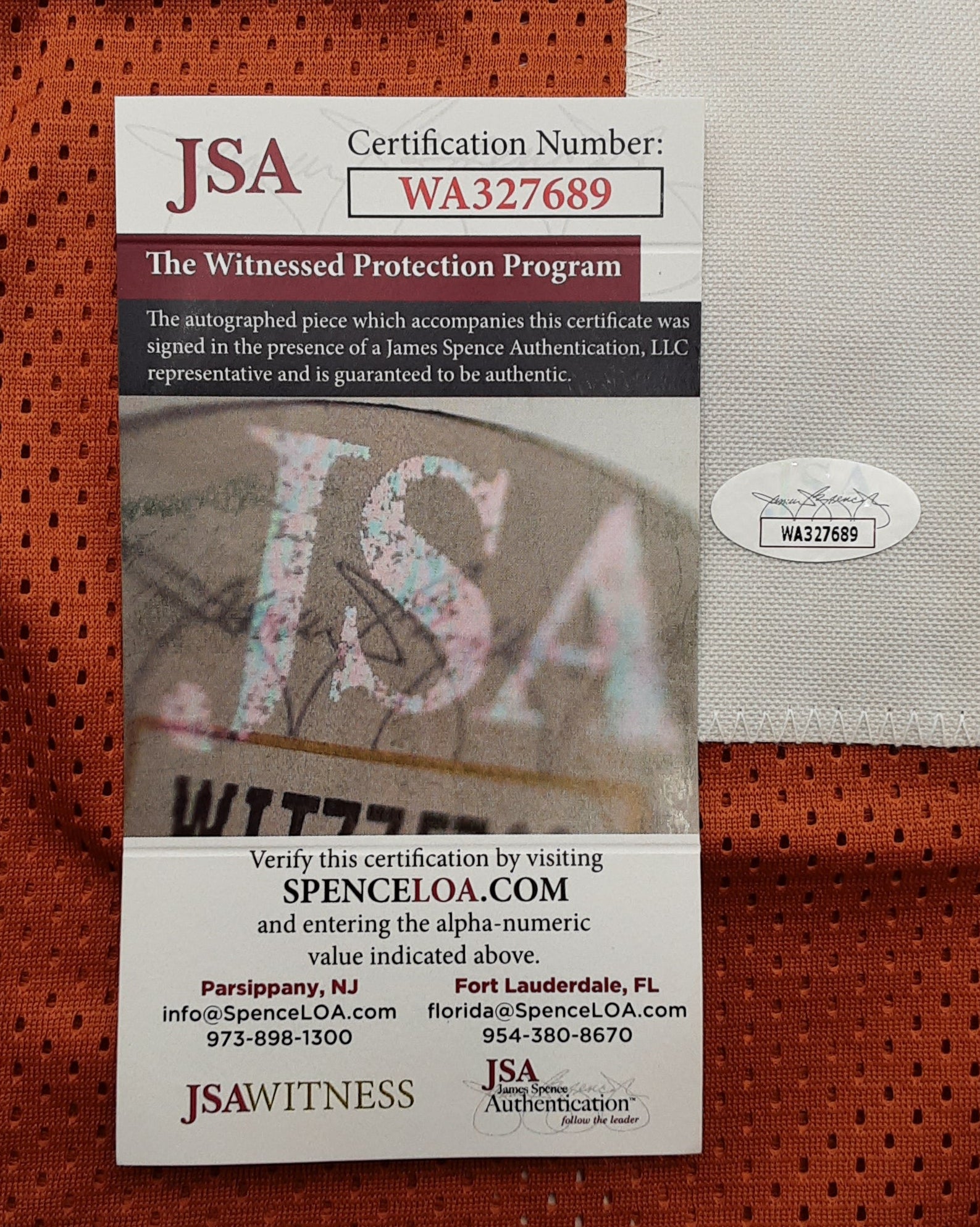 Vince Young Authentic Signed Pro Style Jersey Autographed JSA R1