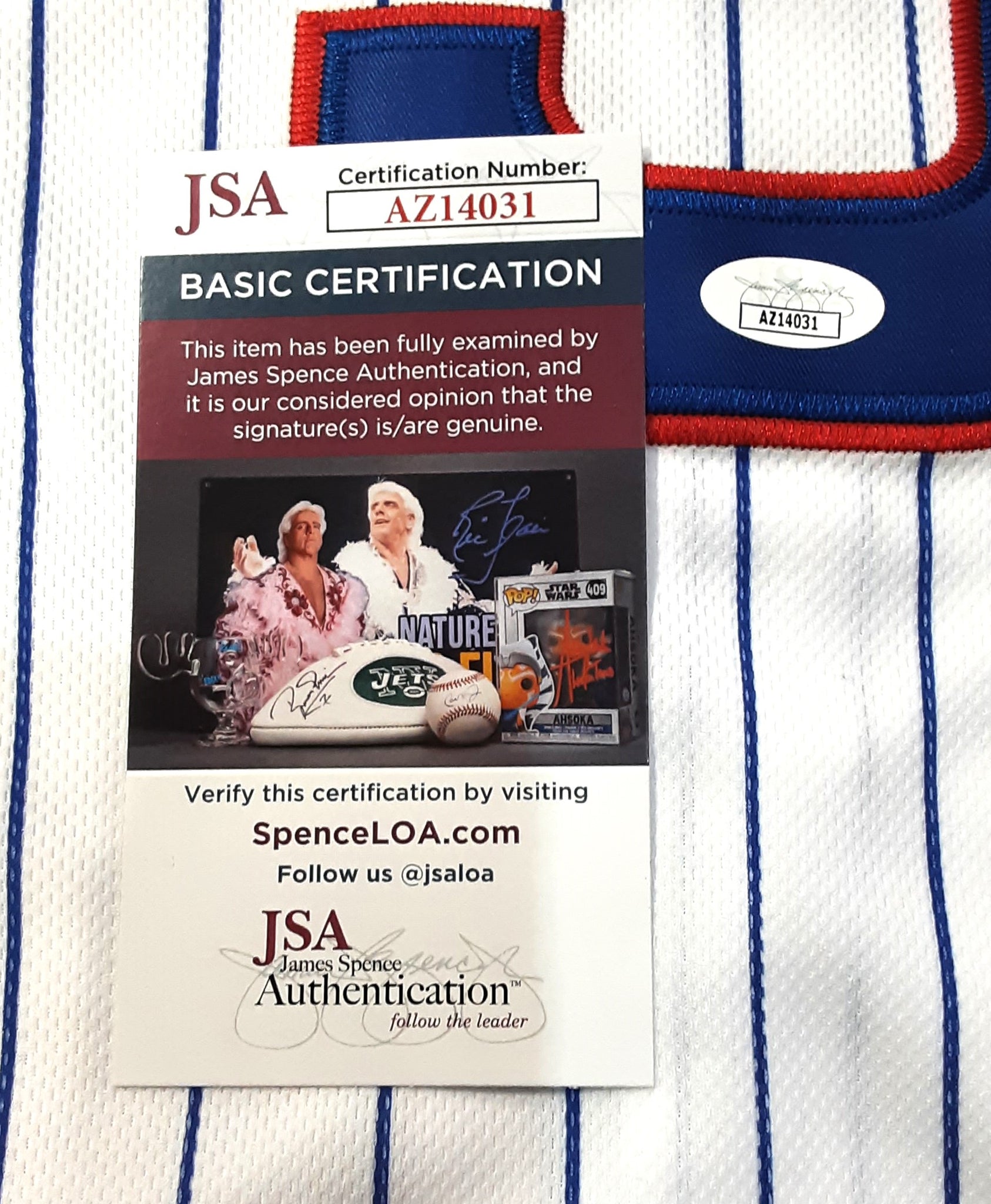 Javier Baez Authentic Signed Pro Style Jersey Autographed JSA R1