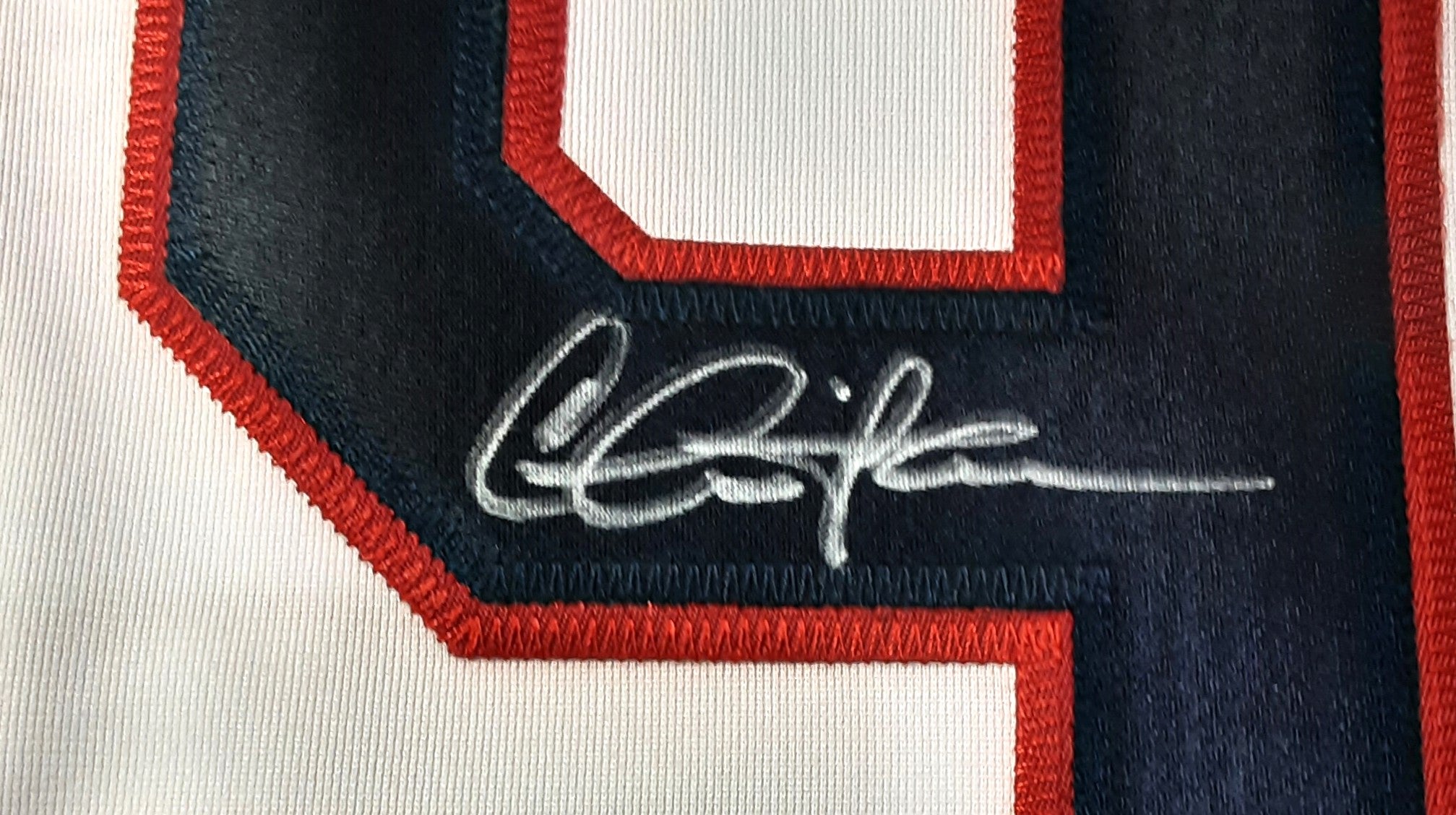 Charlie Sheen "Wild Thing" Rick Vaughn Authentic Signed Pro Style Jersey Autographed Beckett-