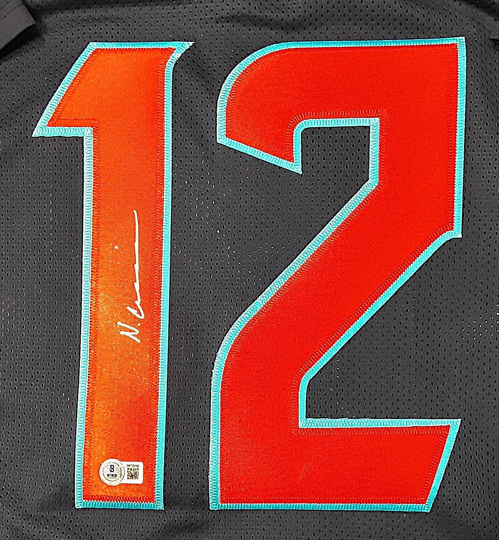Nico Collins Authentic Signed Pro Style Jersey Autographed Beckett R1