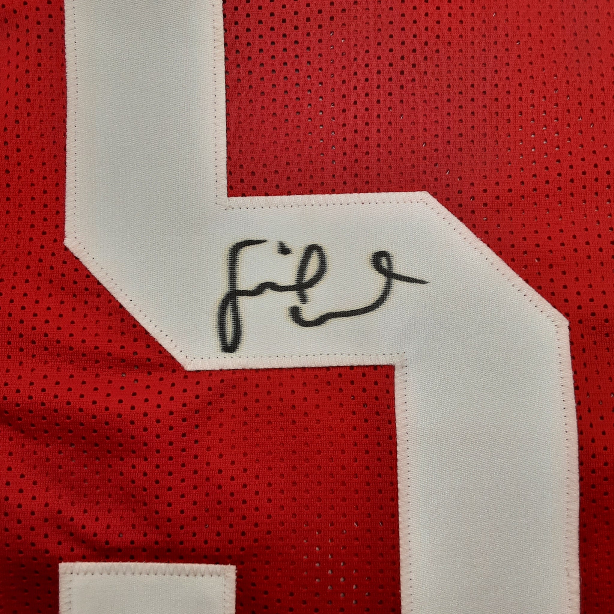 Fred Warner Authentic Signed Pro Style Jersey Autographed Beckett R1