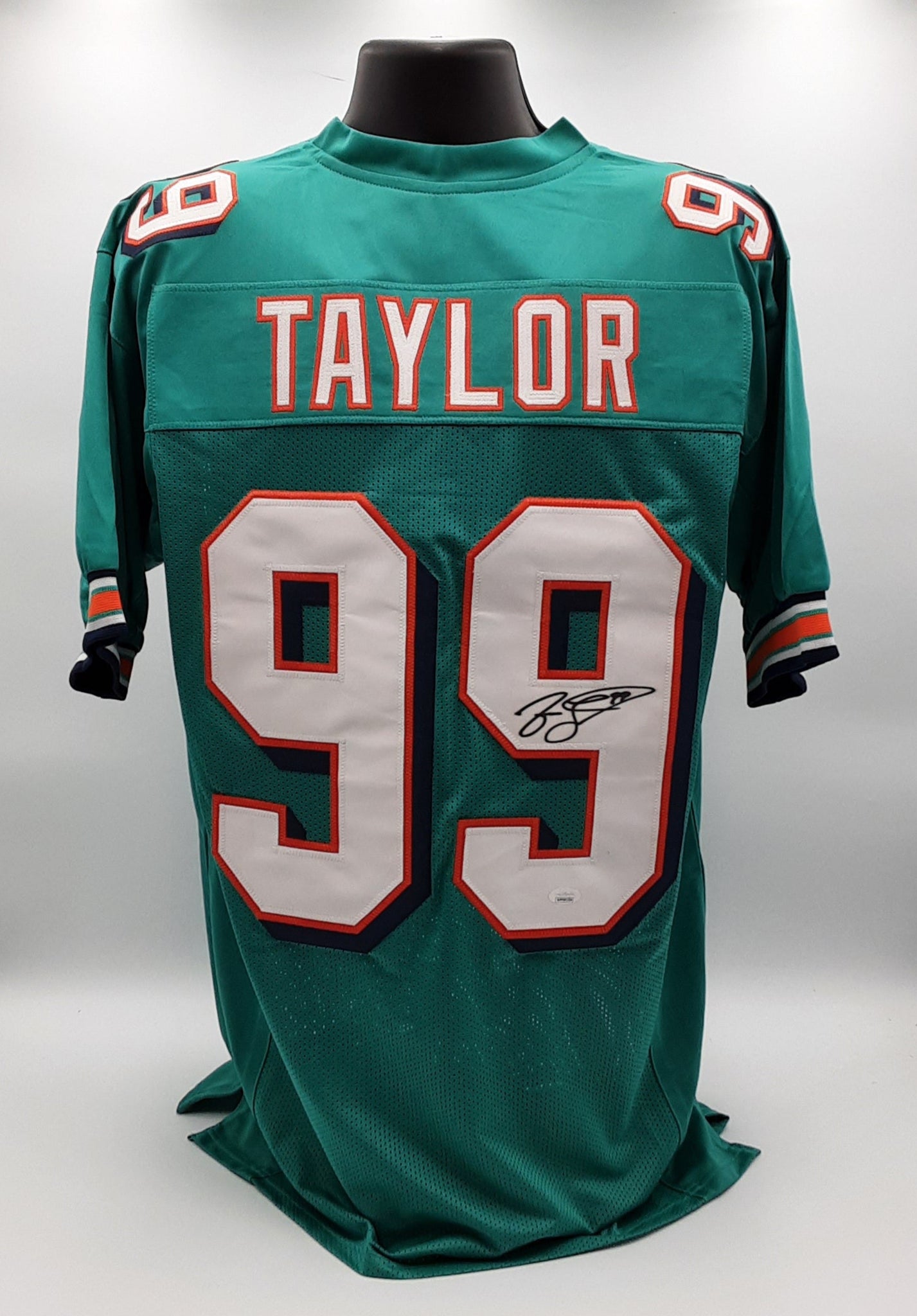 Jason Taylor Authentic Signed Pro Style Jersey Autographed JSA R1