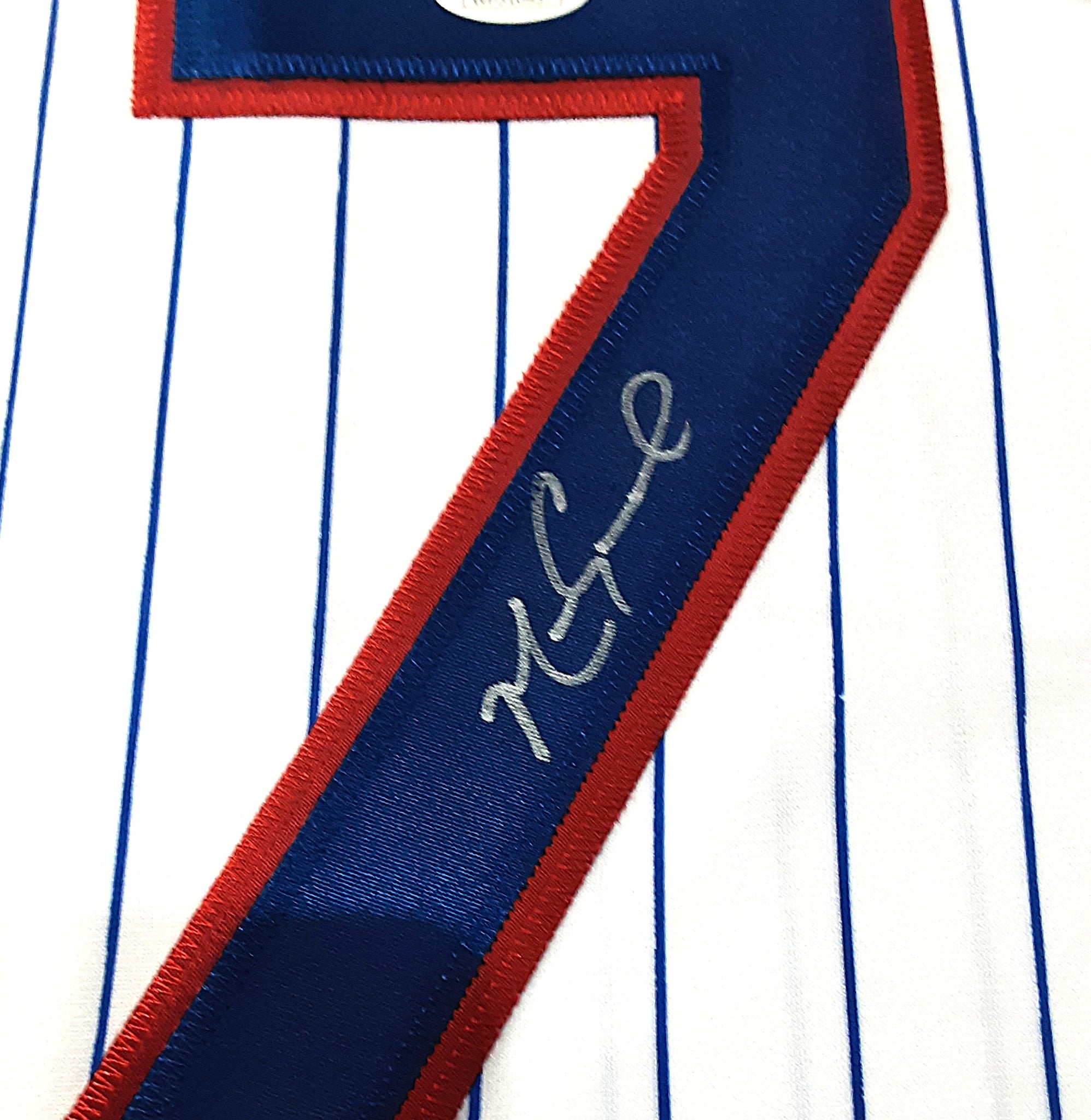 Mark Grace Authentic Signed Pro Style Jersey Autographed JSA R1