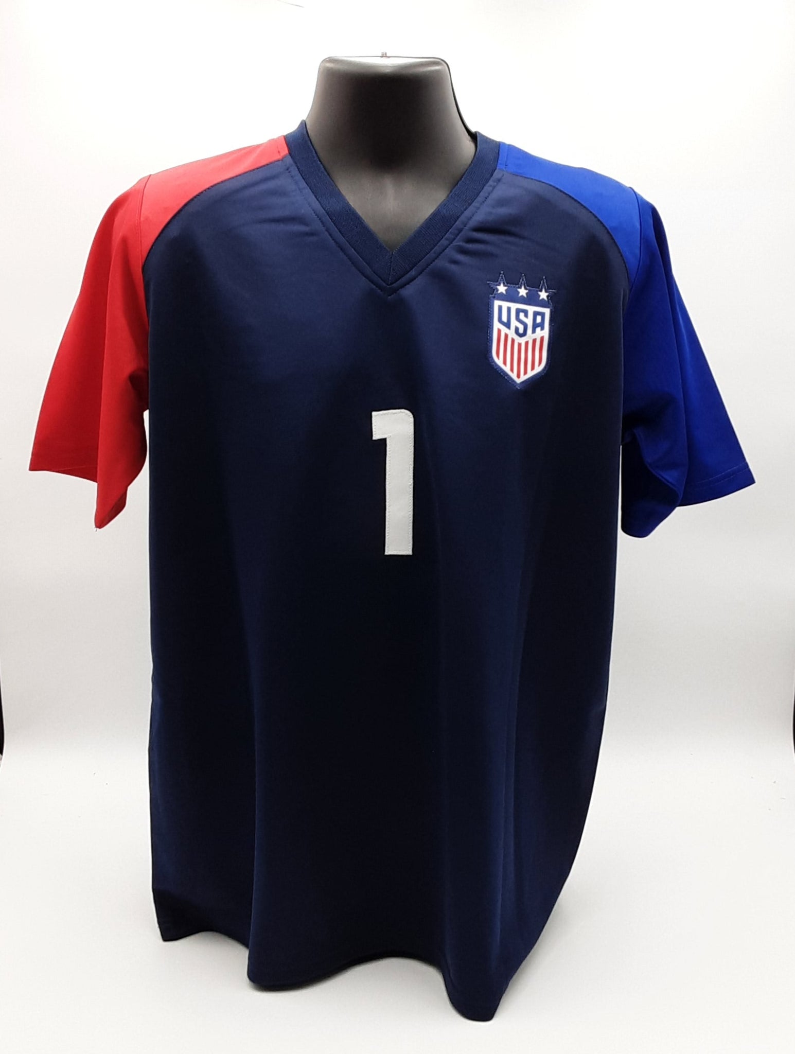 Hope Solo Authentic Signed Pro Style Jersey USA Autographed JSA