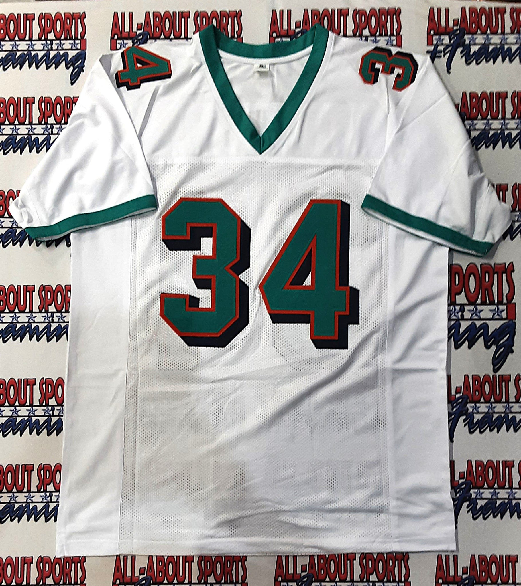 Ricky Williams Authentic Signed Pro Style Jersey Autographed with Inscription JSA-