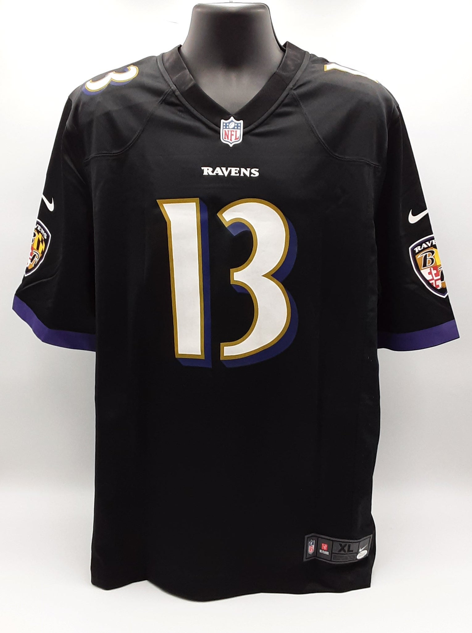 John Brown Authentic Signed Pro Style Jersey Autographed JSA R1