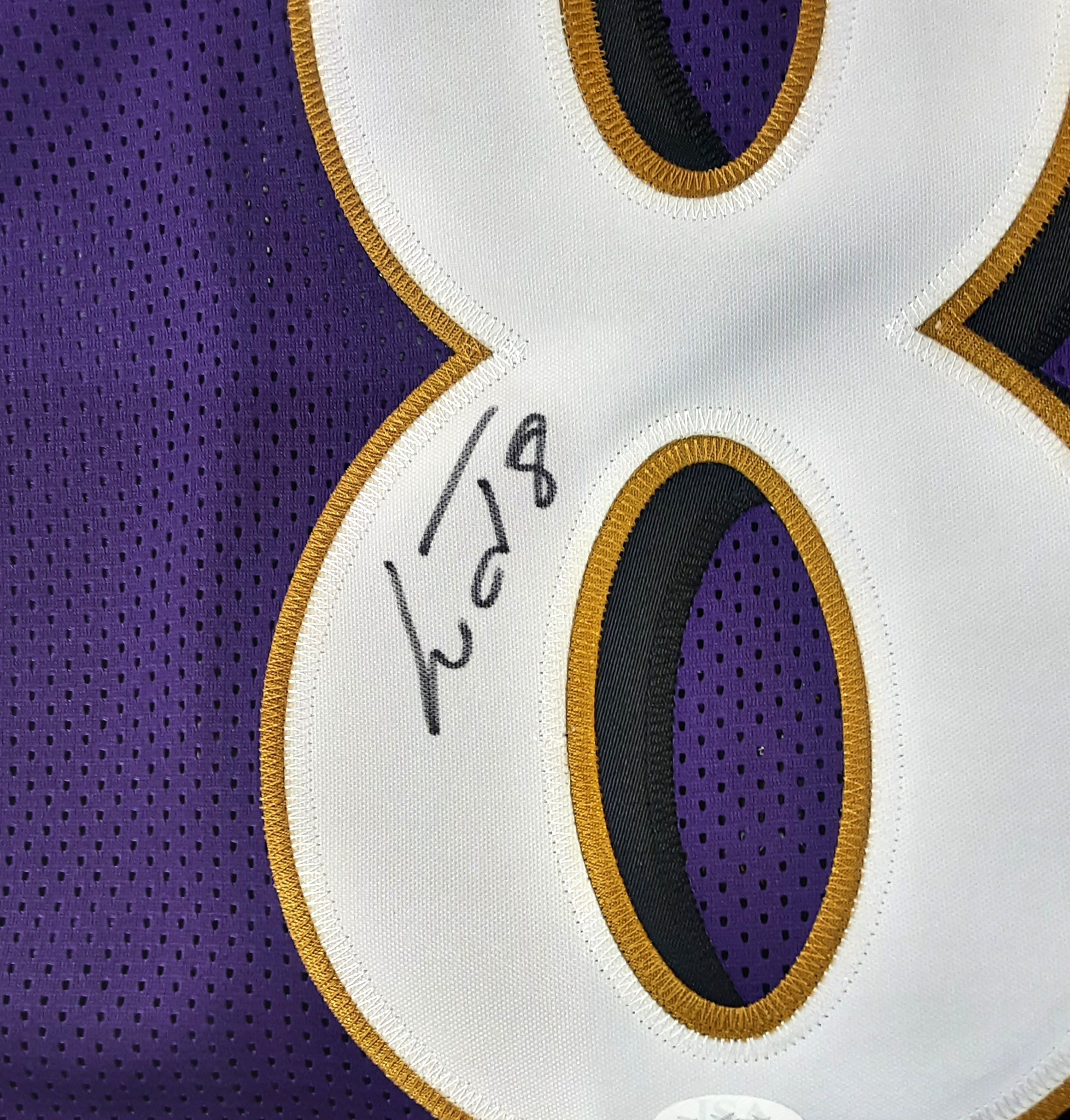 Lamar Jackson Authentic Signed Pro Style Jersey Autographed JSA